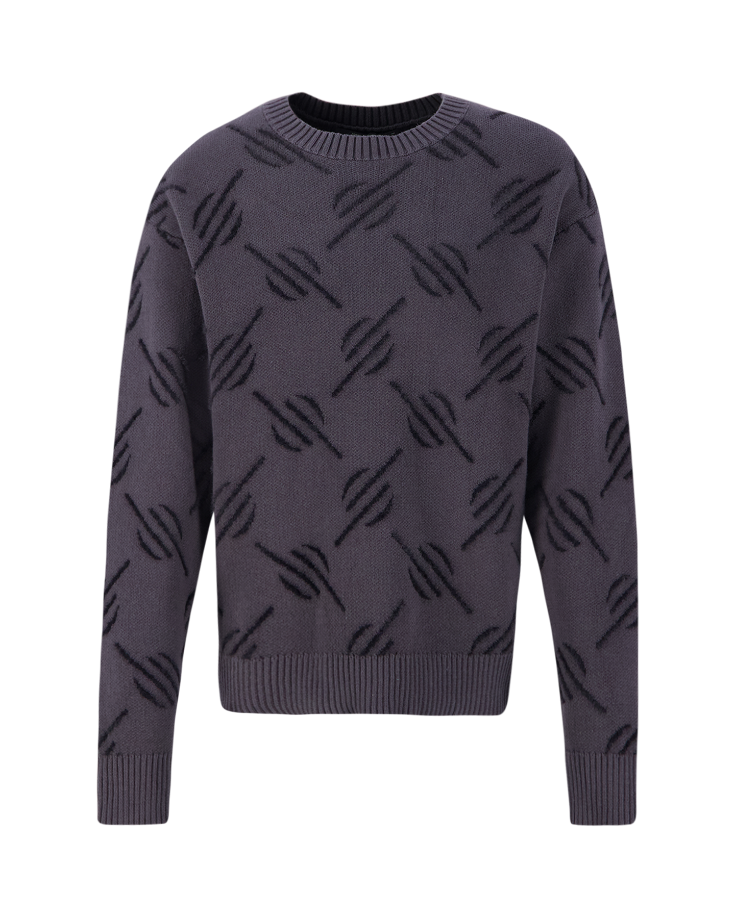 Daily Paper Tevin Monogram Knit Sweater ZWART 1