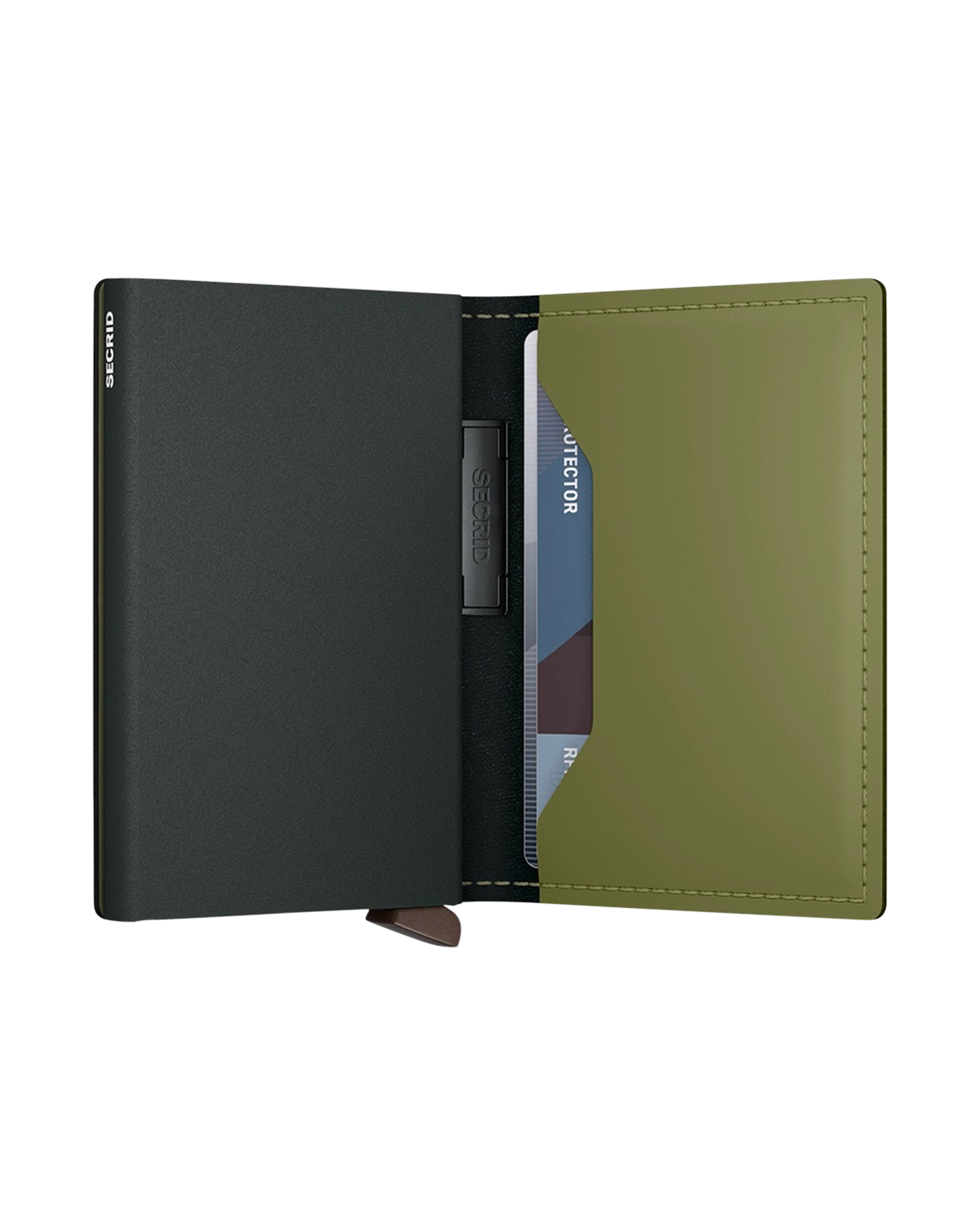 Secrid Bandwallet Matte Leather KHAKI 2