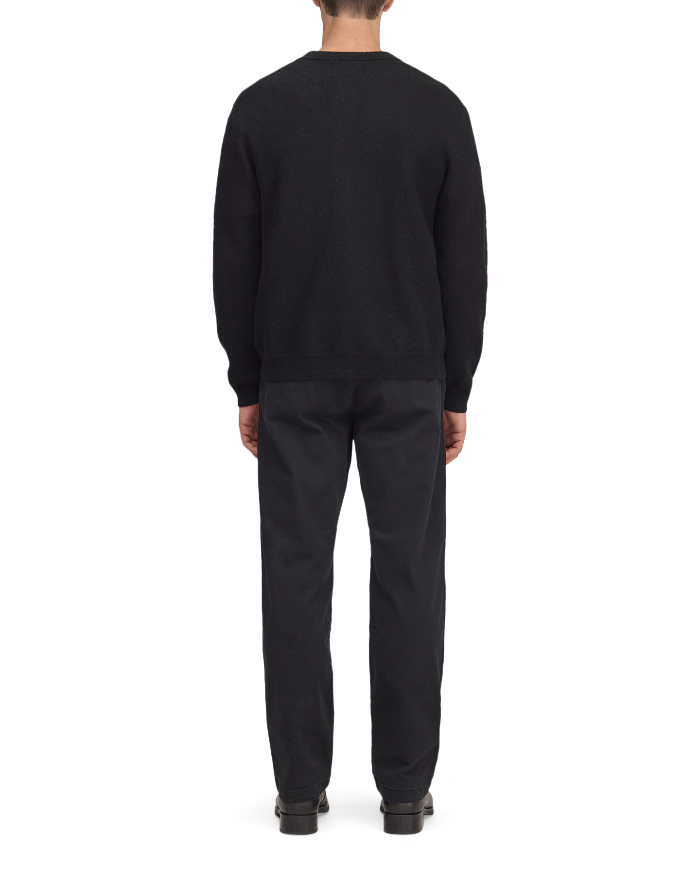 NN.07 Jasper Crew Cardigan 60062 ZWART 4