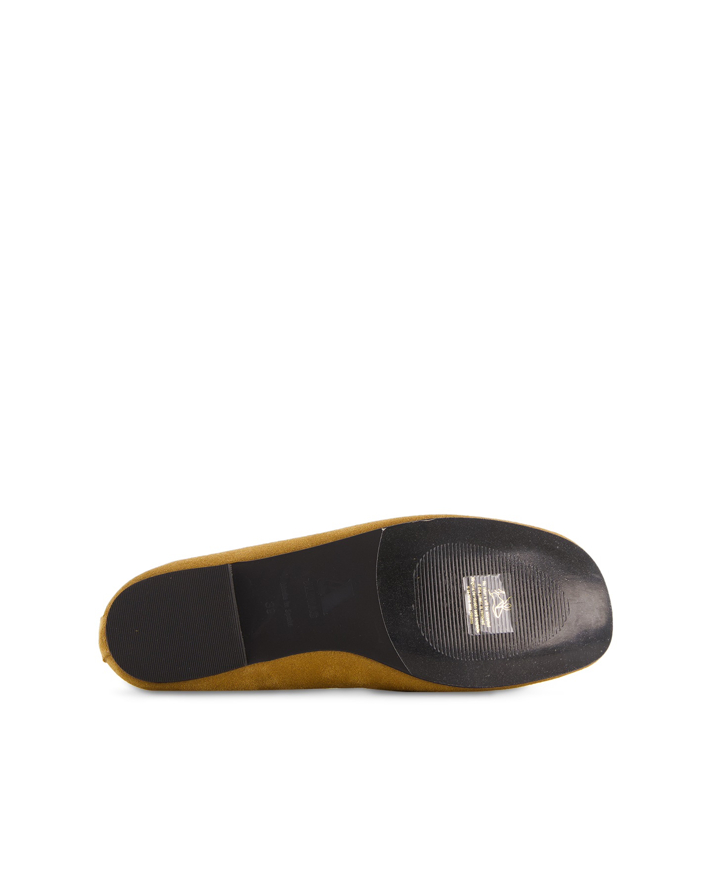 Alohas Rosalind Suede Tan Leather Ballet Flats LICHTBRUIN 6