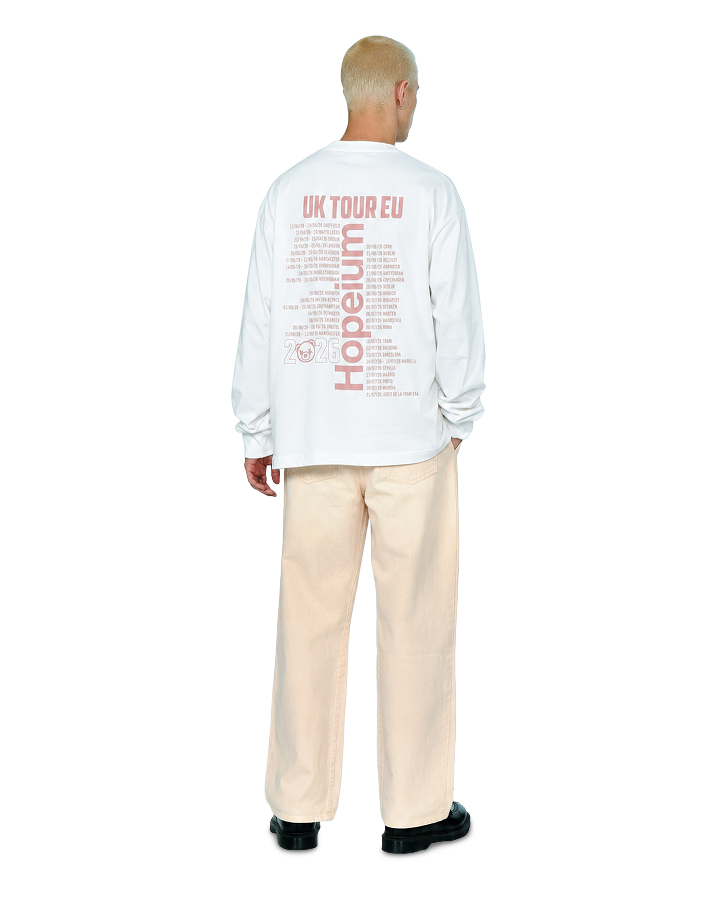 Hopeium Tour Long Sleeve Tee Hopeium WIT 3