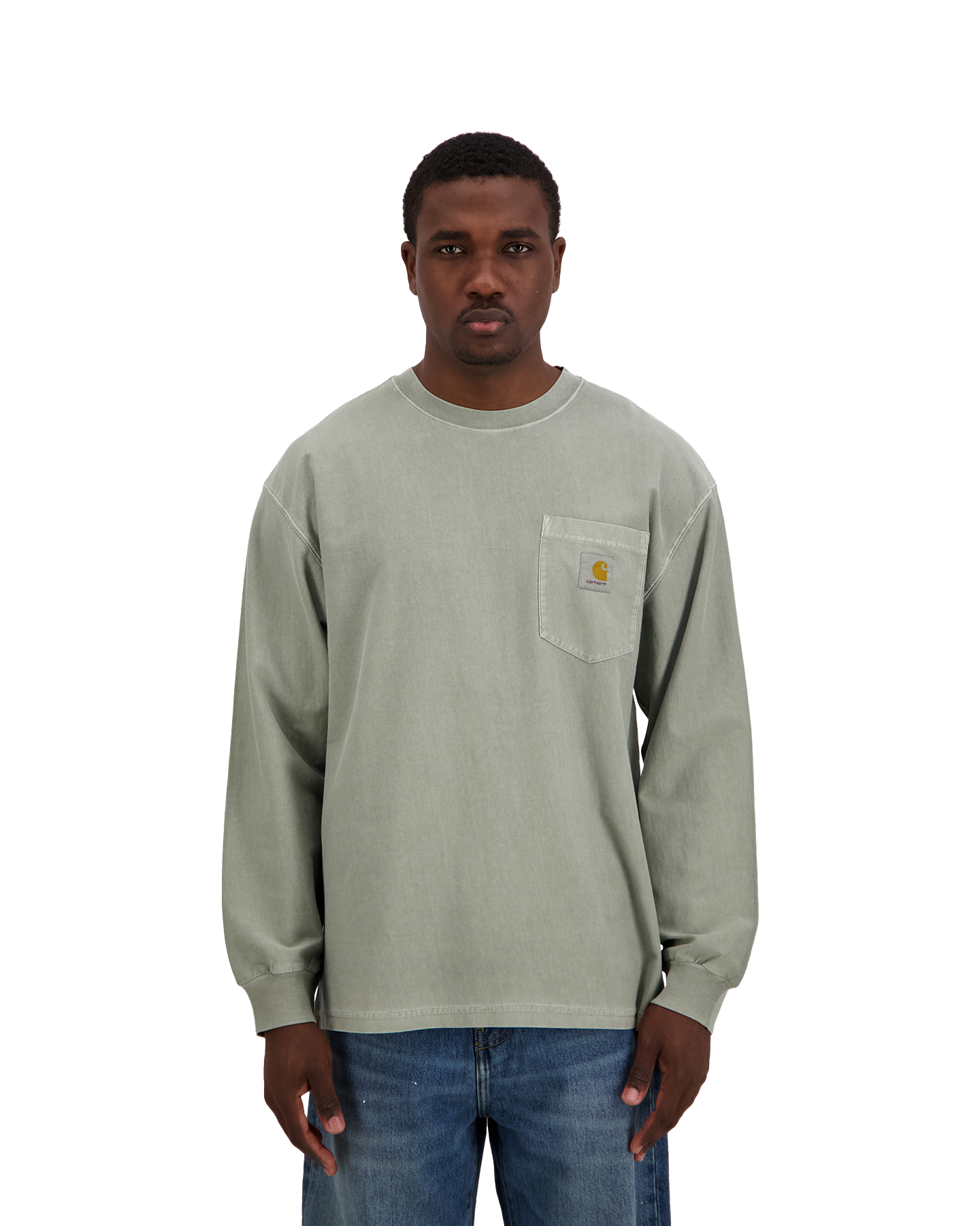 Carhartt L/S Loose Pocket T Shirt GROEN 4