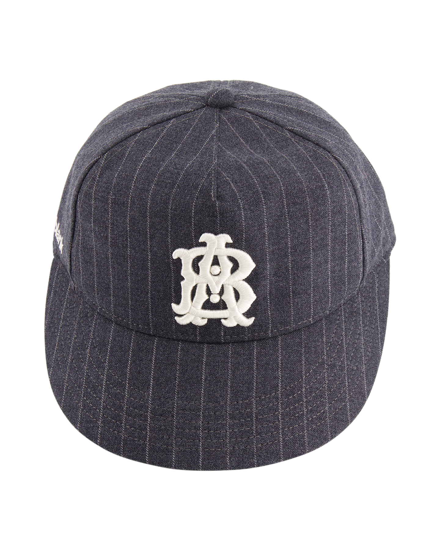 about:blank Monogram Pinstripe Cap ANTHRACIET 1