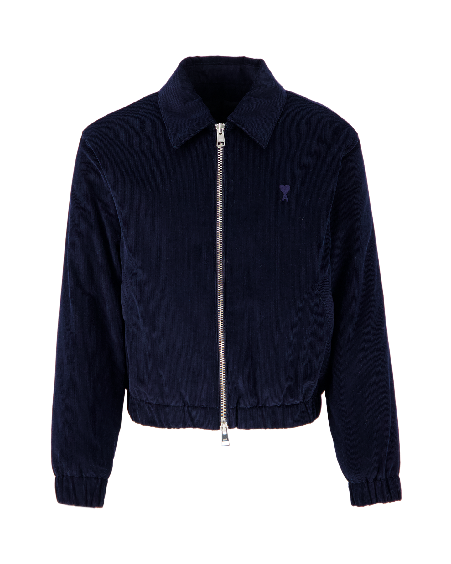 AMI Paris Blouson Zippe Ami De Coeur DONKERBLAUW 1