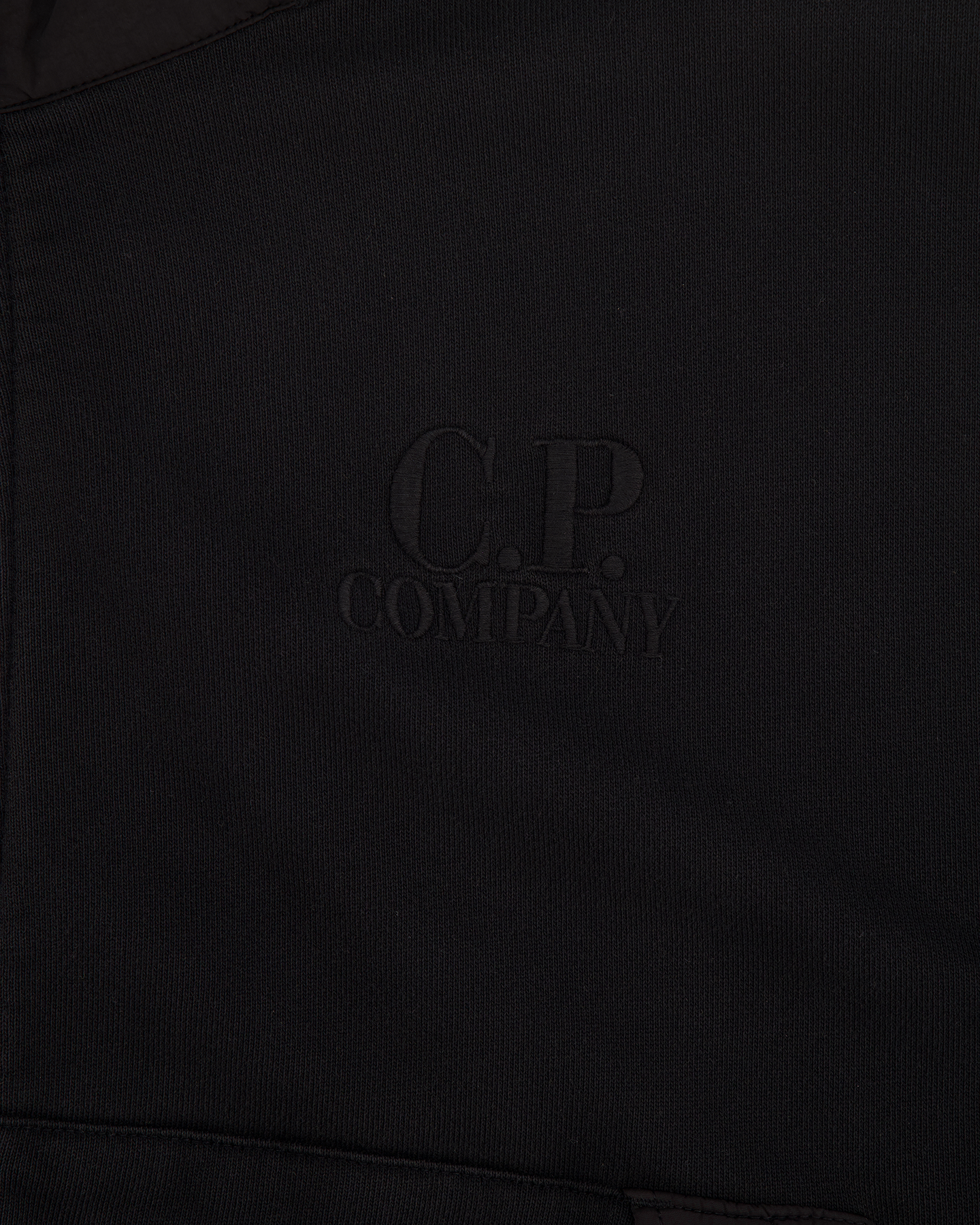 C.P. Company Hooded Open ZWART 6