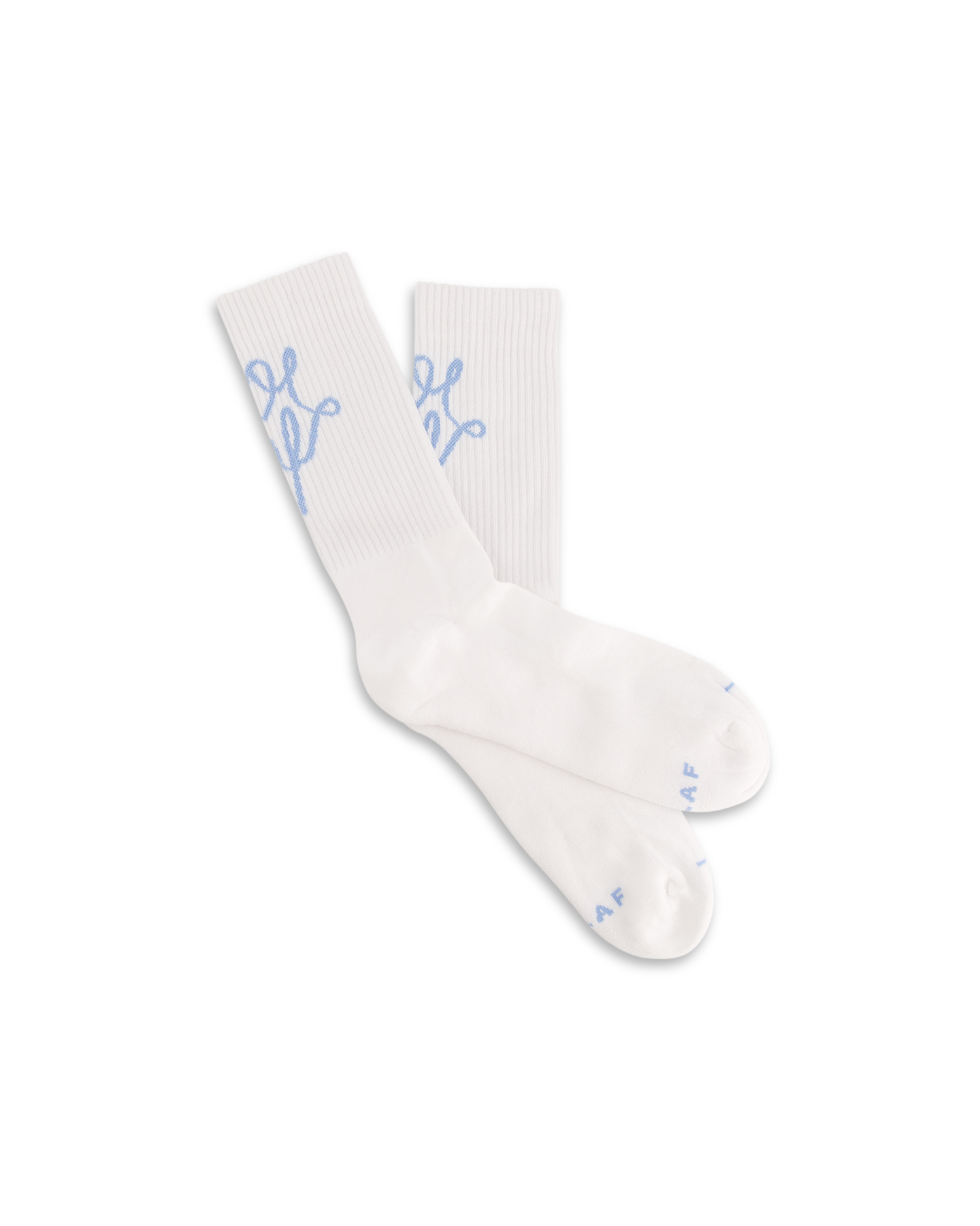 OLAF Monogram Logo Socks WIT 2
