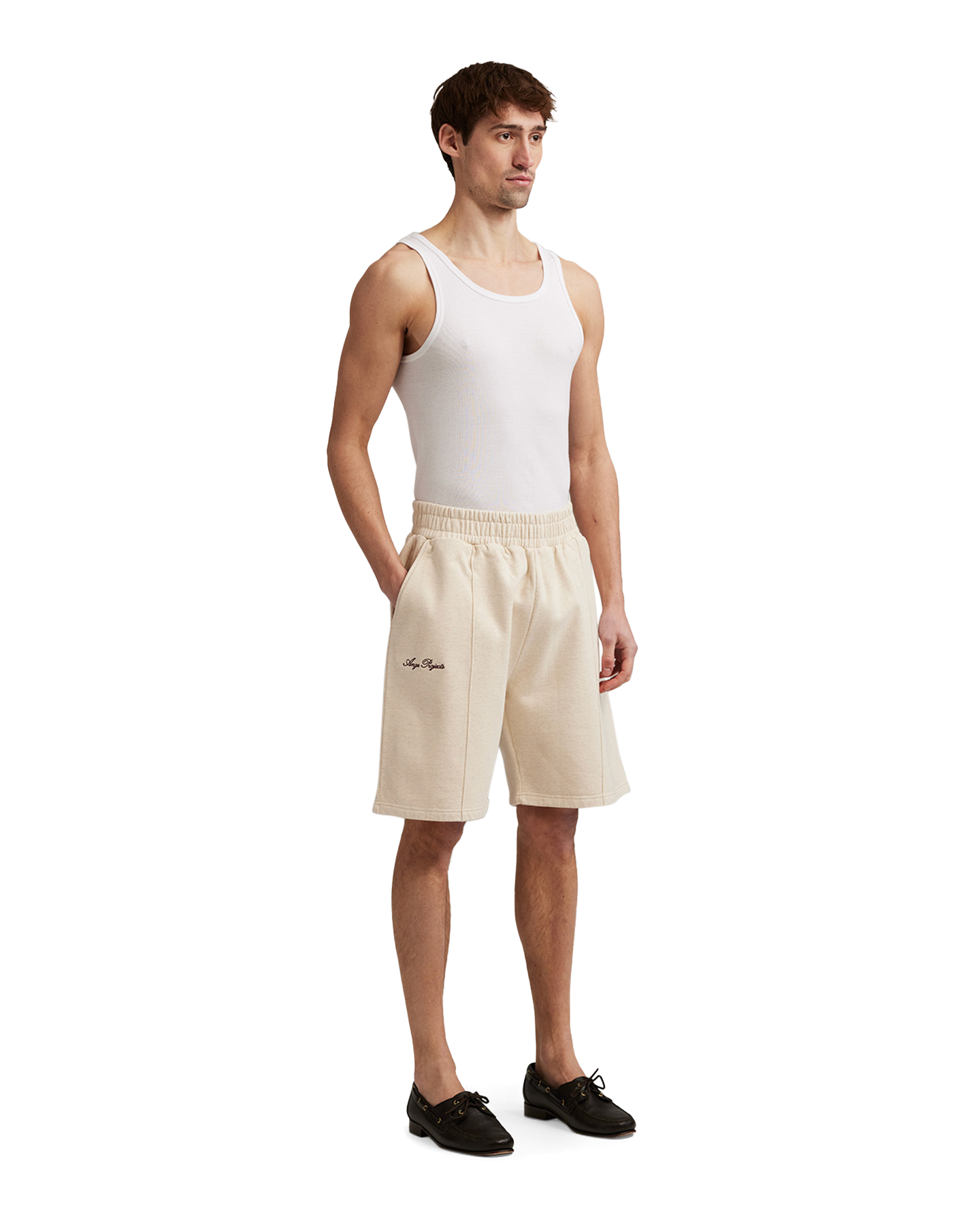 Ange Projects Sweatshorts BEIGE 3