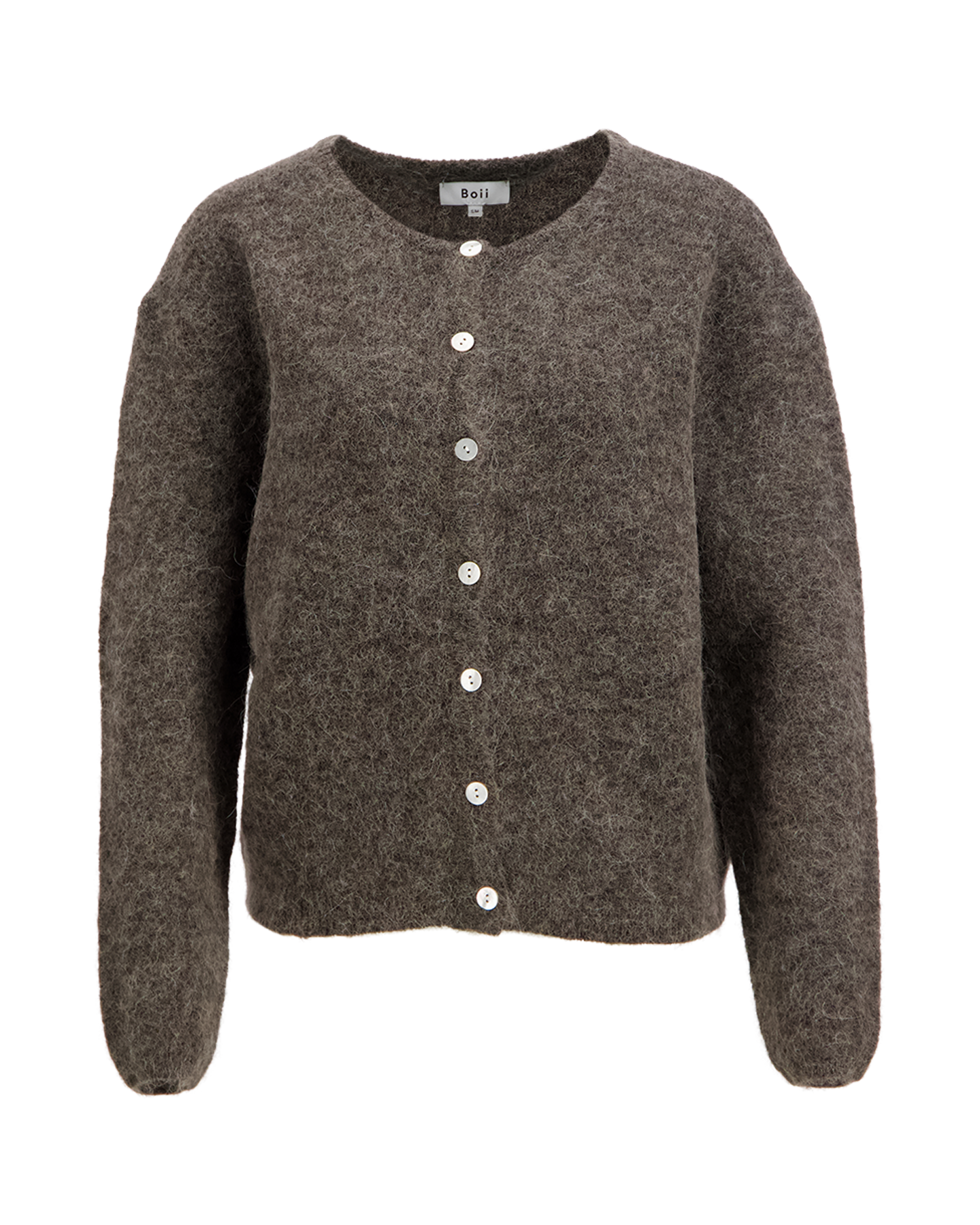 Boii Studios Flora Cardigan Knit BRUIN 1