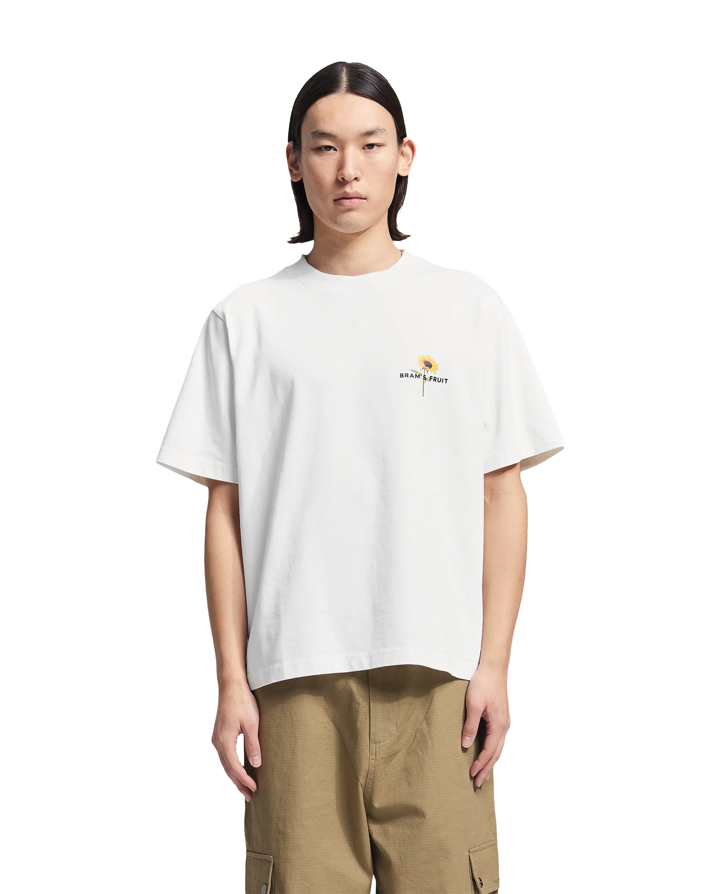 Brams Fruit Sunflower T-shirt WIT 4