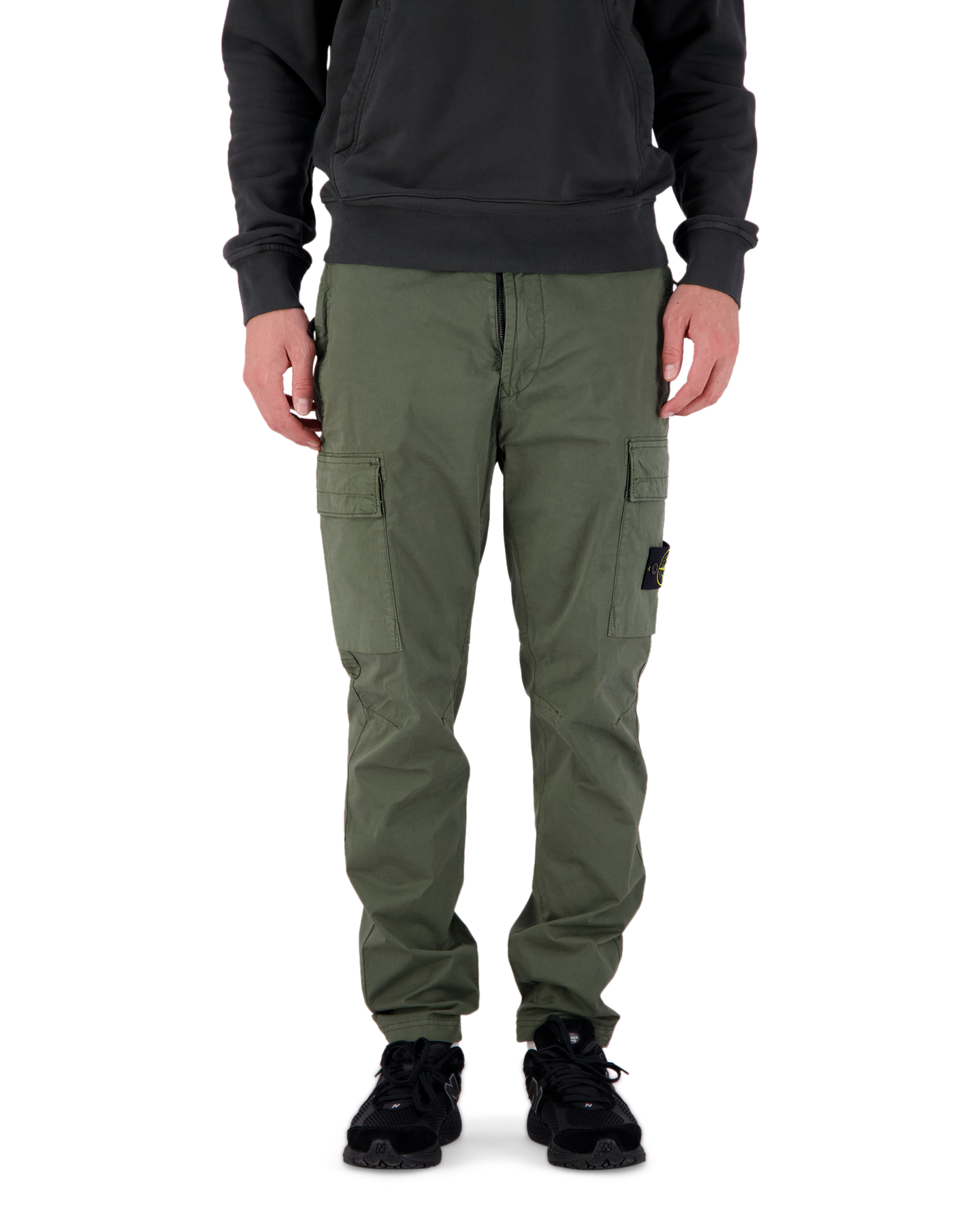 Stone Island 30410 Cotton Twill Cargo Pants GROEN 4