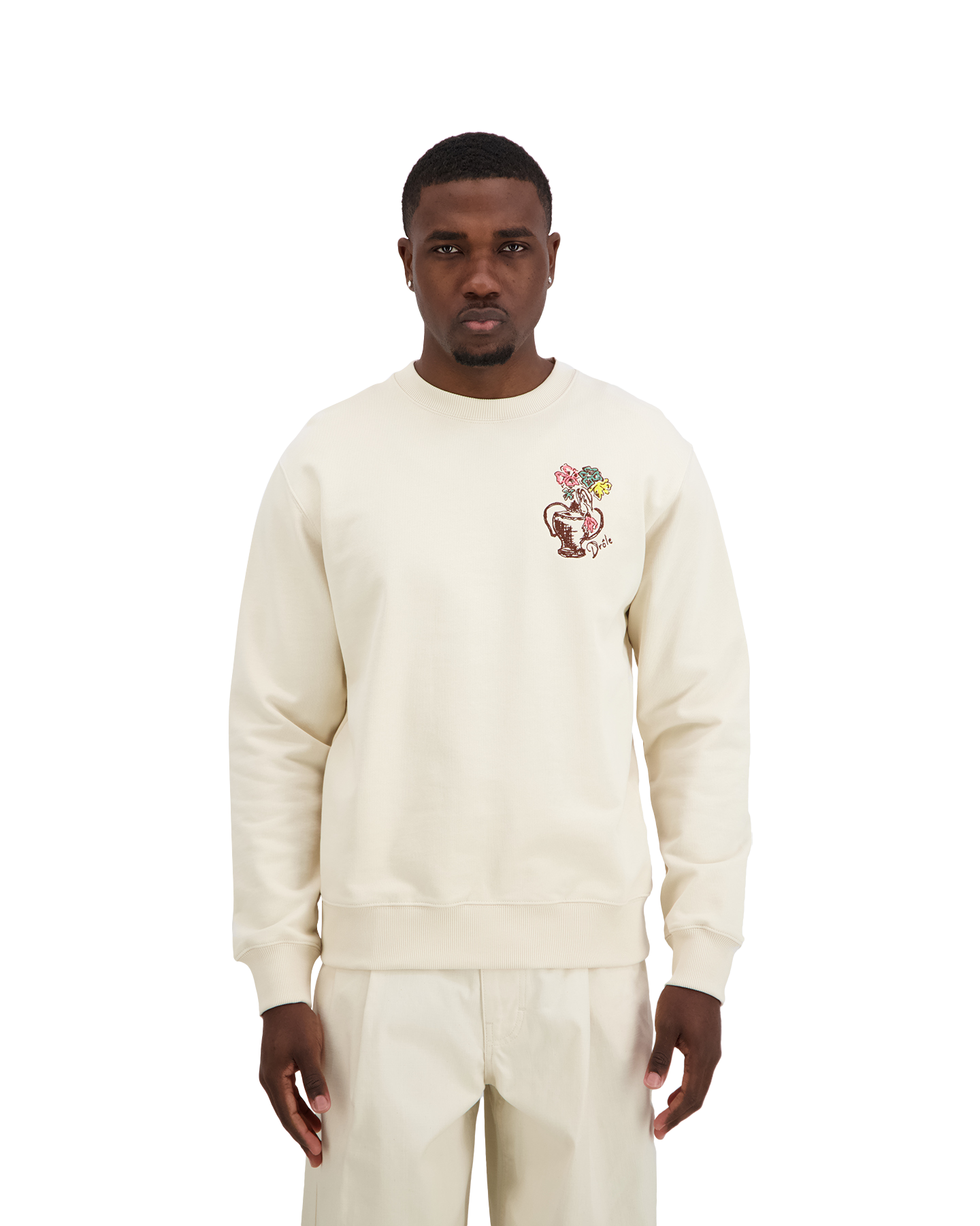 Drole de Monsieur Sweatshirt Vase Havana BEIGE 5