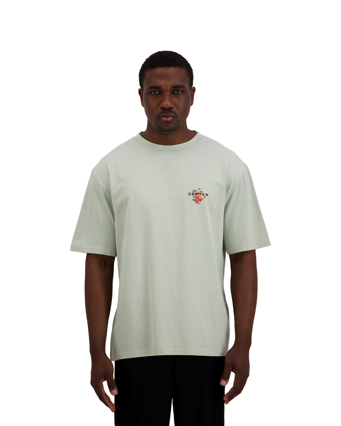 Denham Kansai Graphic Tee Lwj GROEN 4
