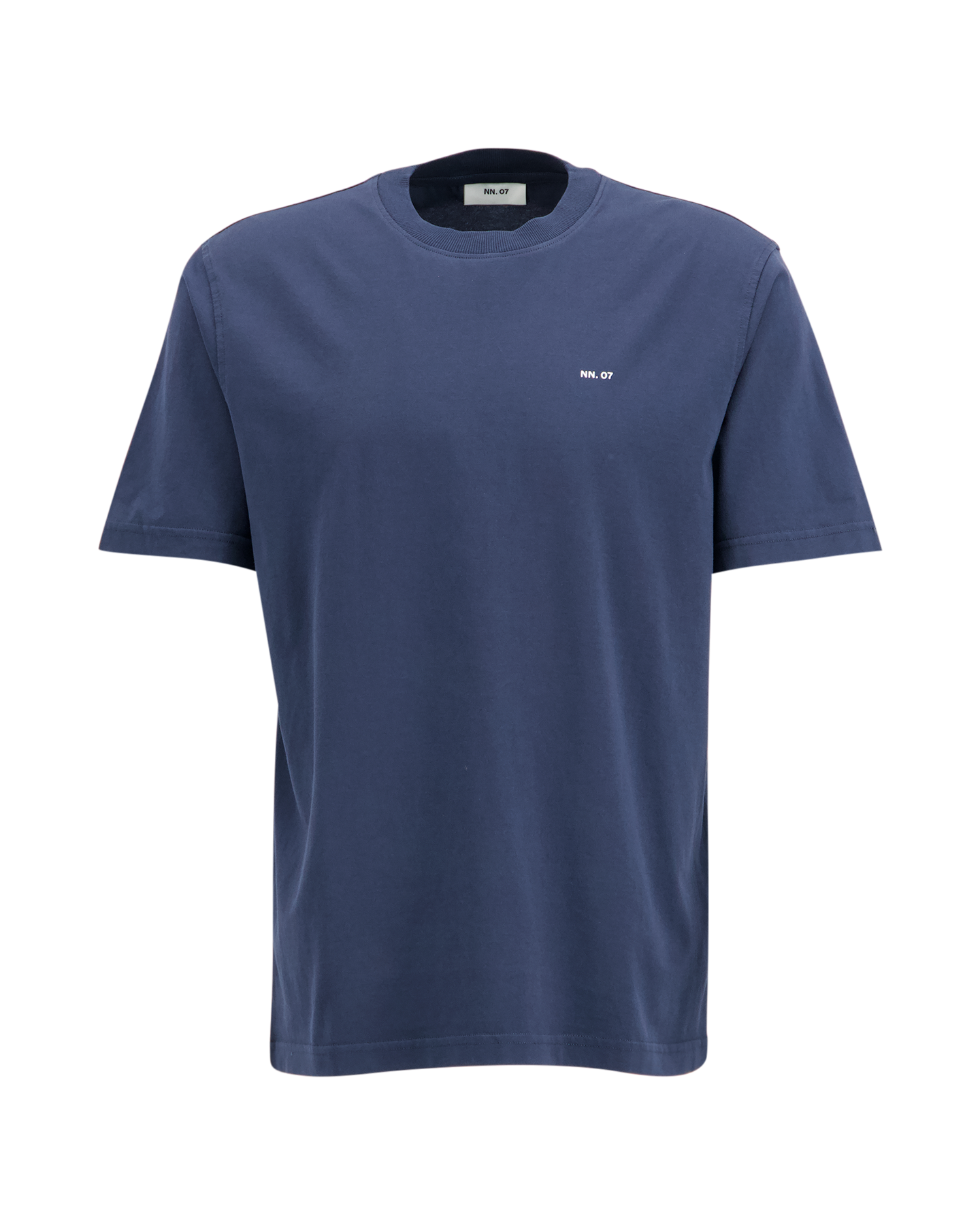 NN.07 Abel Ss Print 3631 DONKERBLAUW 1