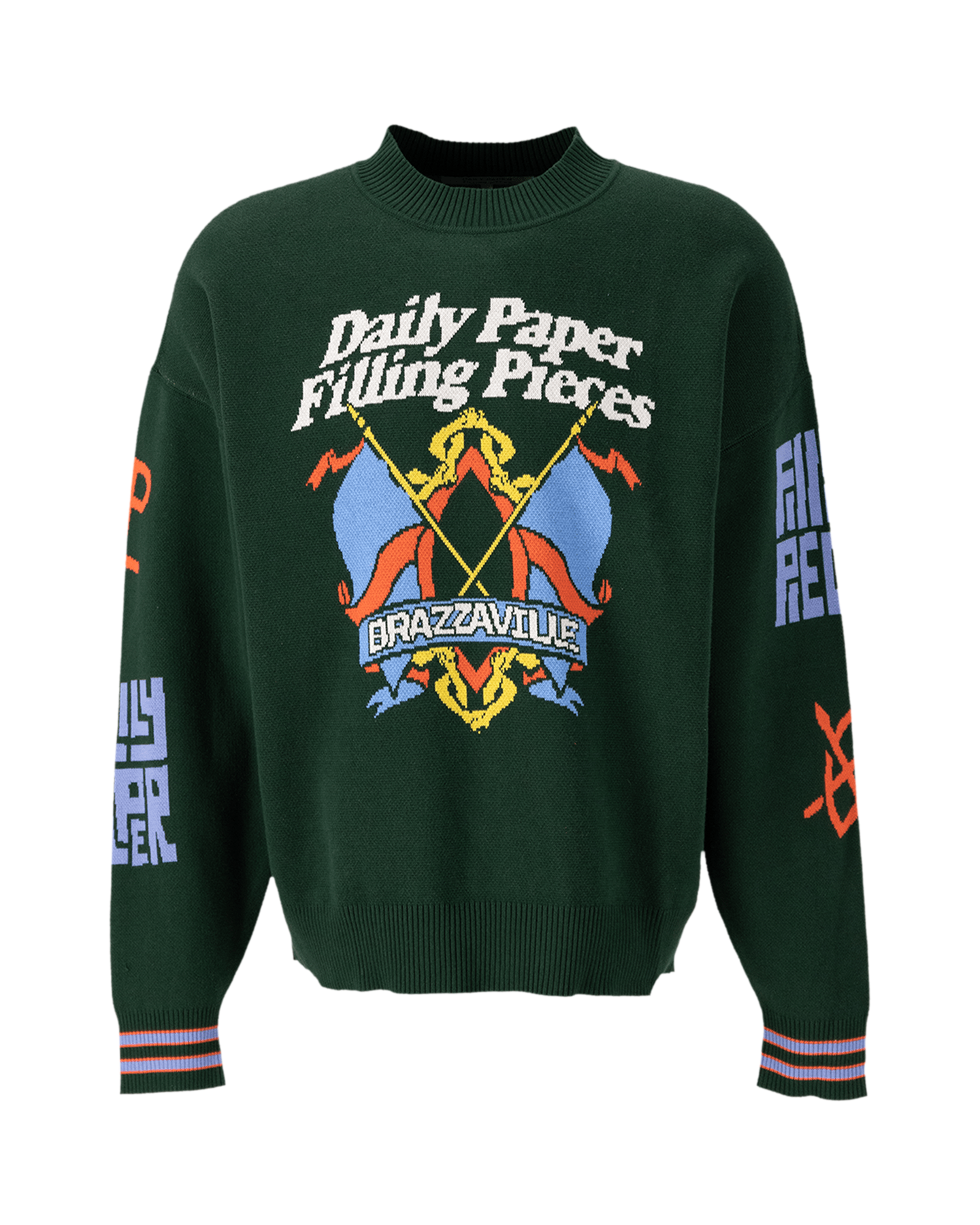 Daily Paper DP X FP Knitted Sweater GROEN 1