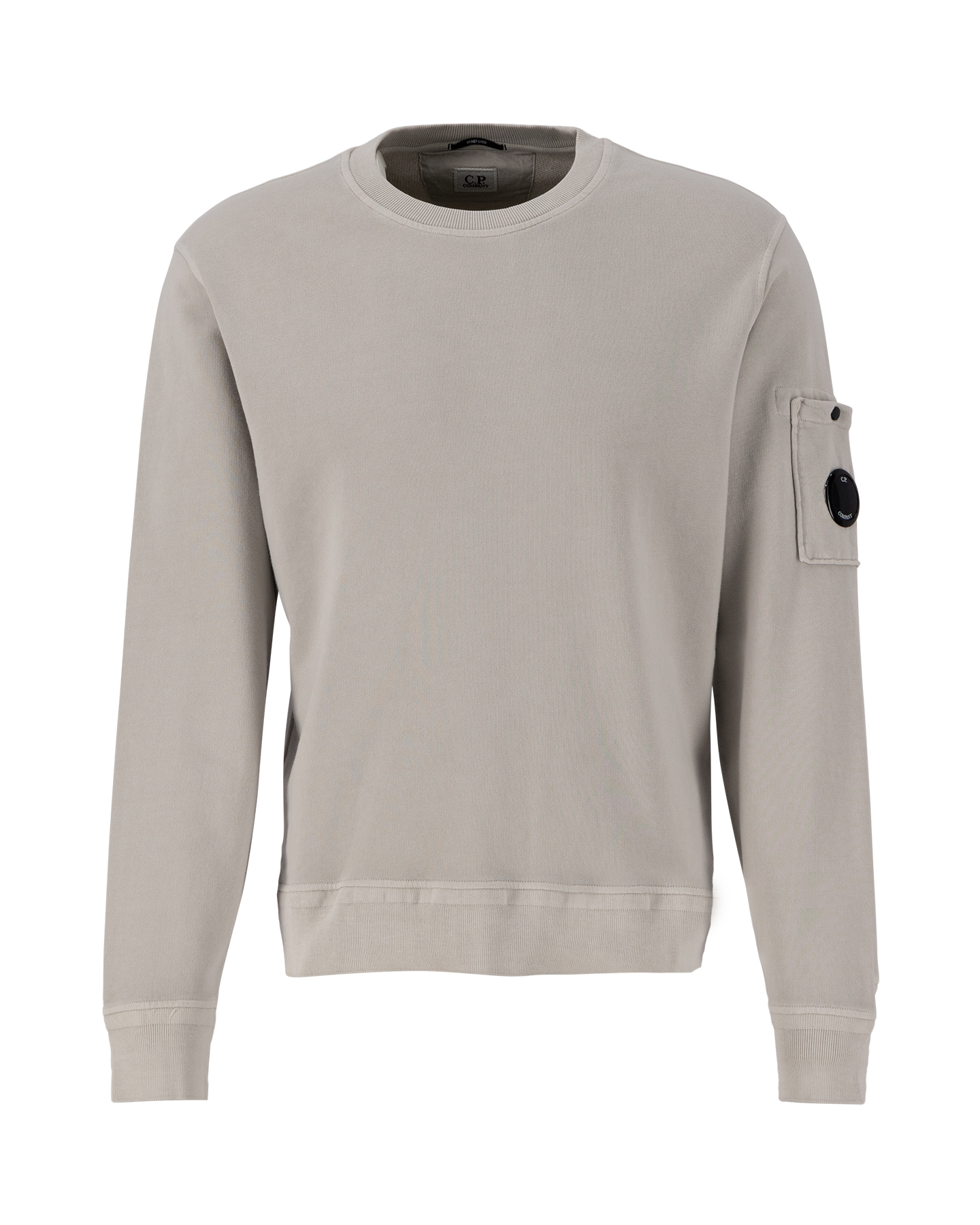 C.P. Company Cotton Fleece Resist Dyed Sweatshirt GRIJS 1