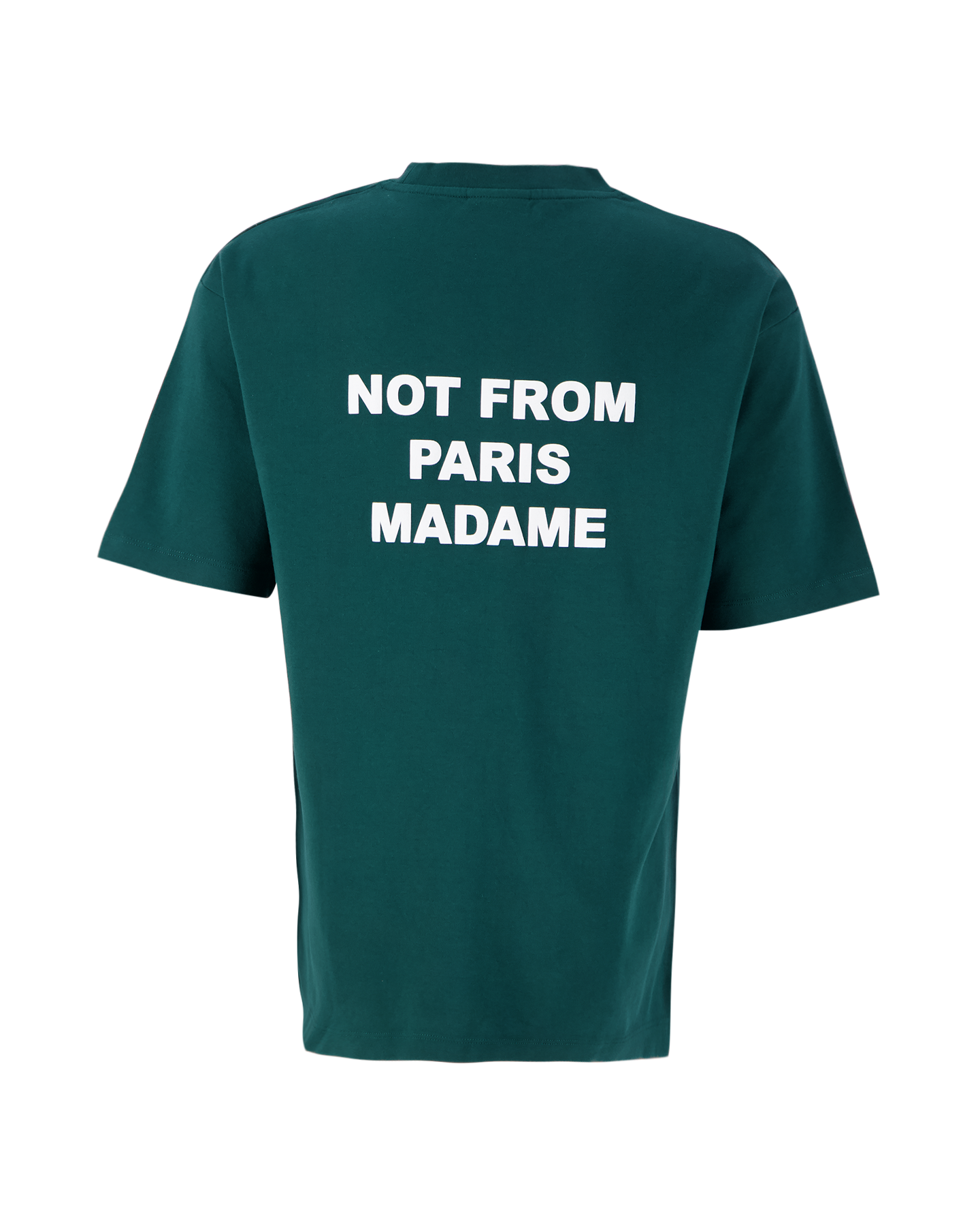 Drole de Monsieur Le T-Shirt Slogan GROEN 1