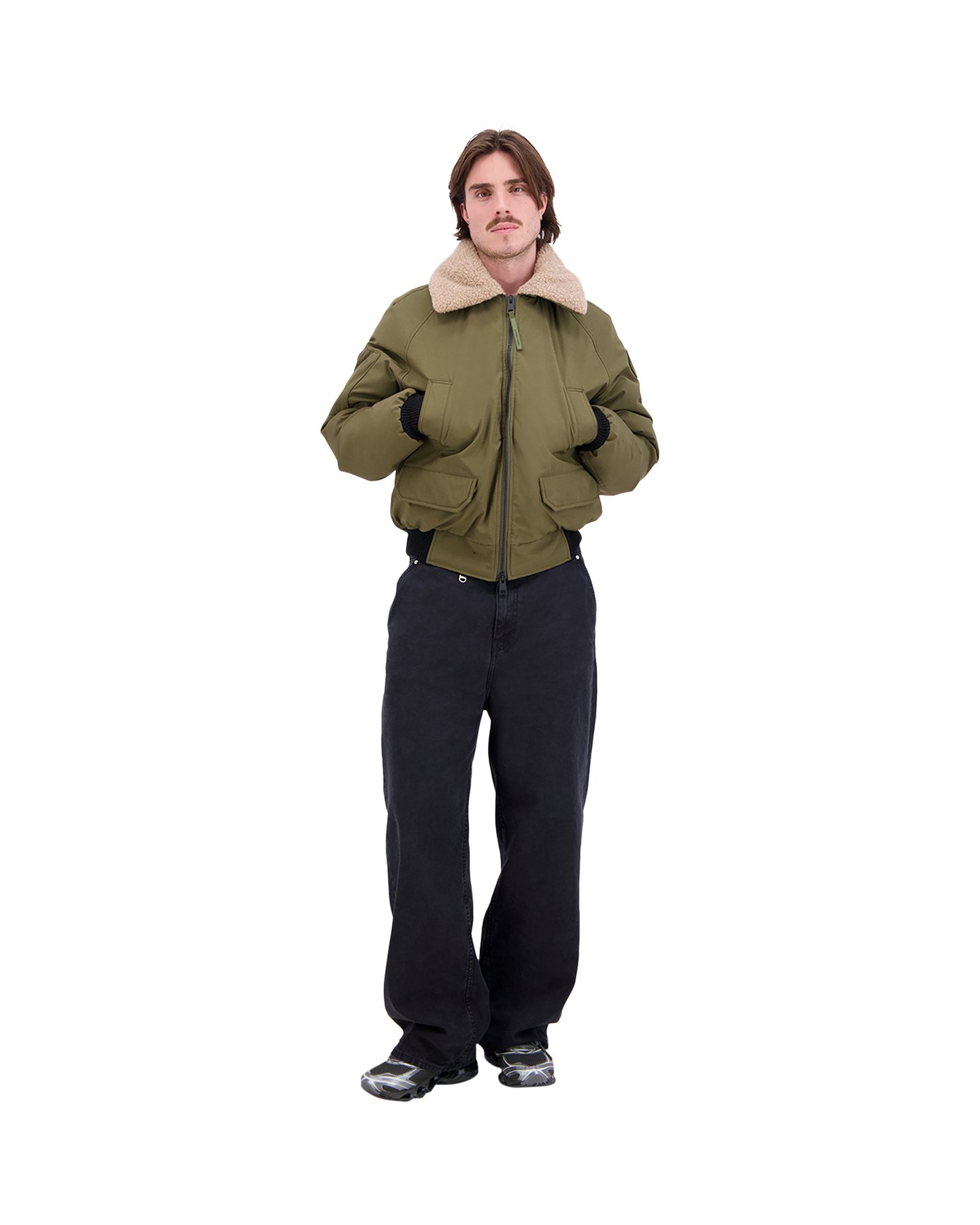 Canada Goose Chilliwack Aviator Bomber DONKERGROEN 3