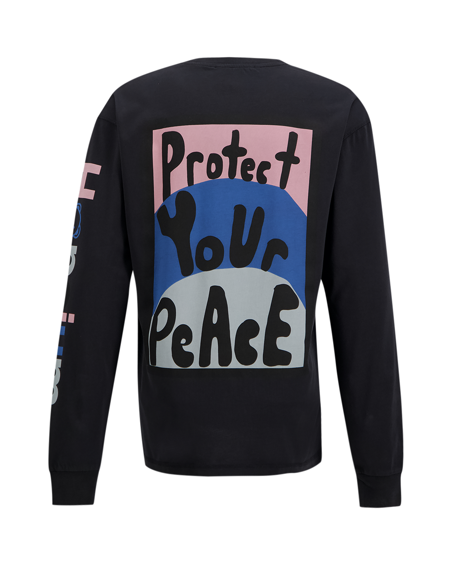 Hopeium Protect Your Peace Tee L/S ZWART 1