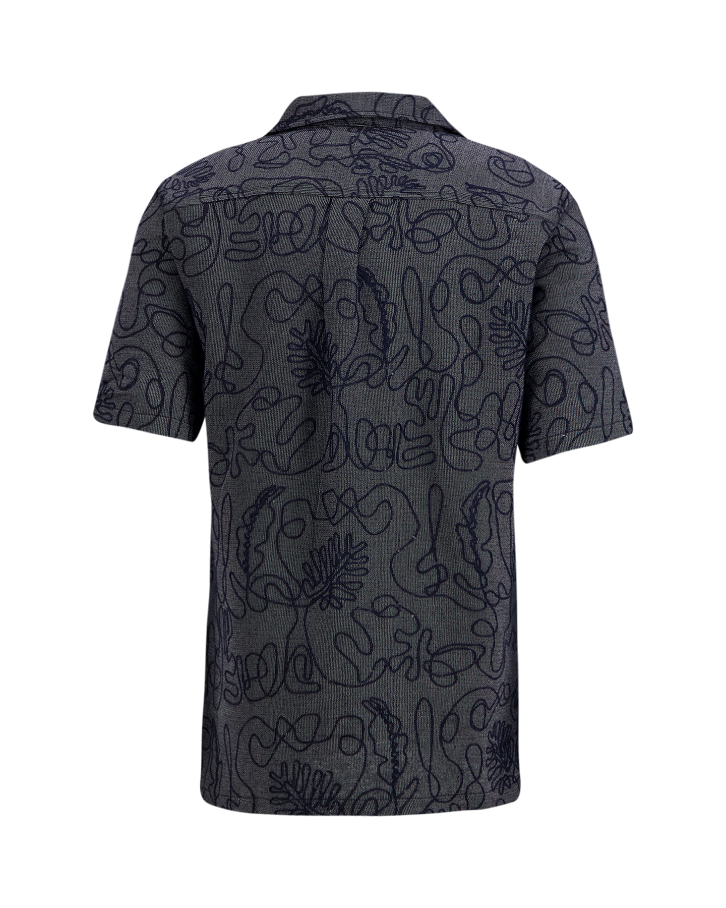 Butcher of Blue Alex Resort Embro Shirt Ss BLAUW 2