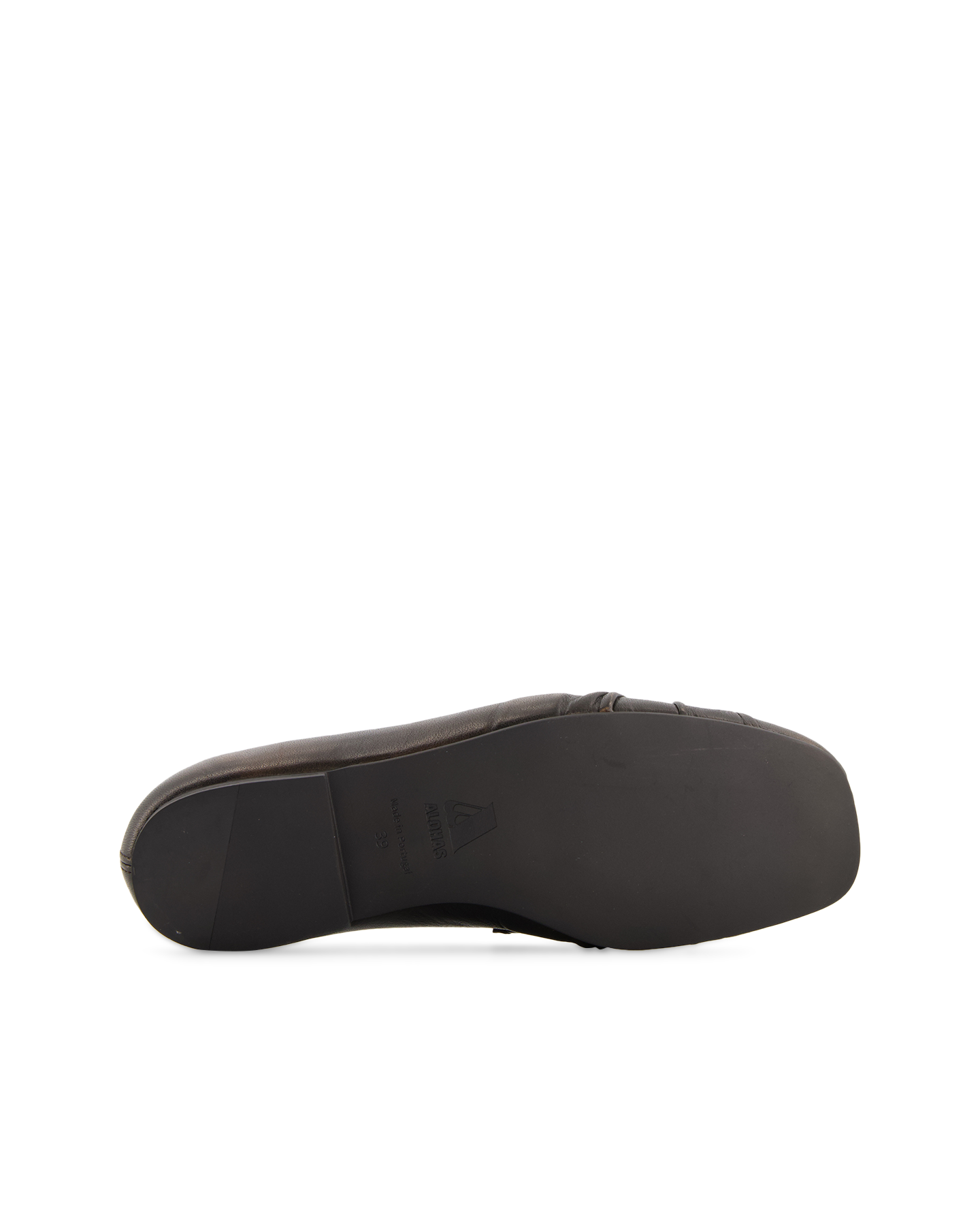 Alohas Aven Vintage Effect Brown Leather Loafers DONKERBRUIN 6