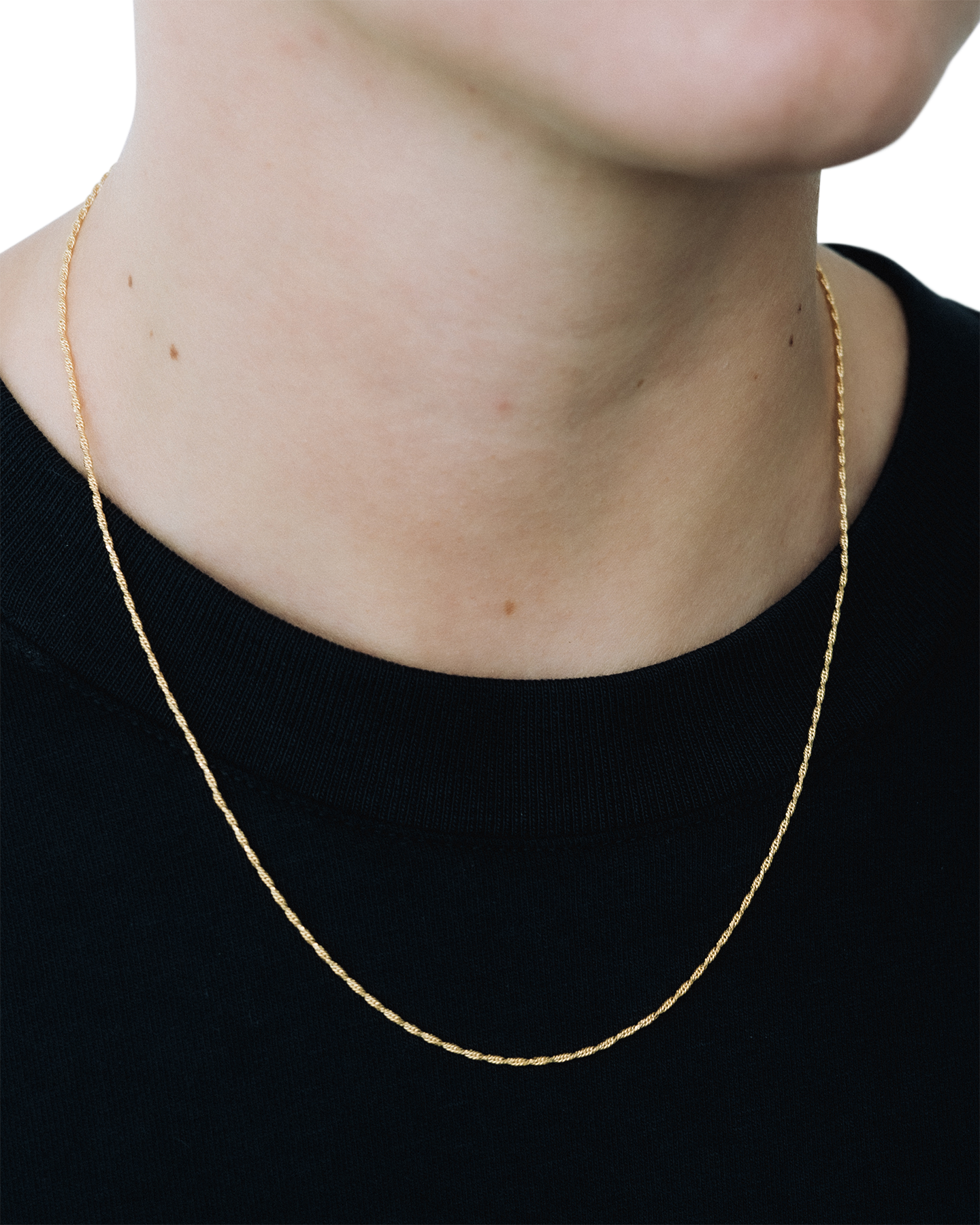 Coef Luca Necklace GOUD 3
