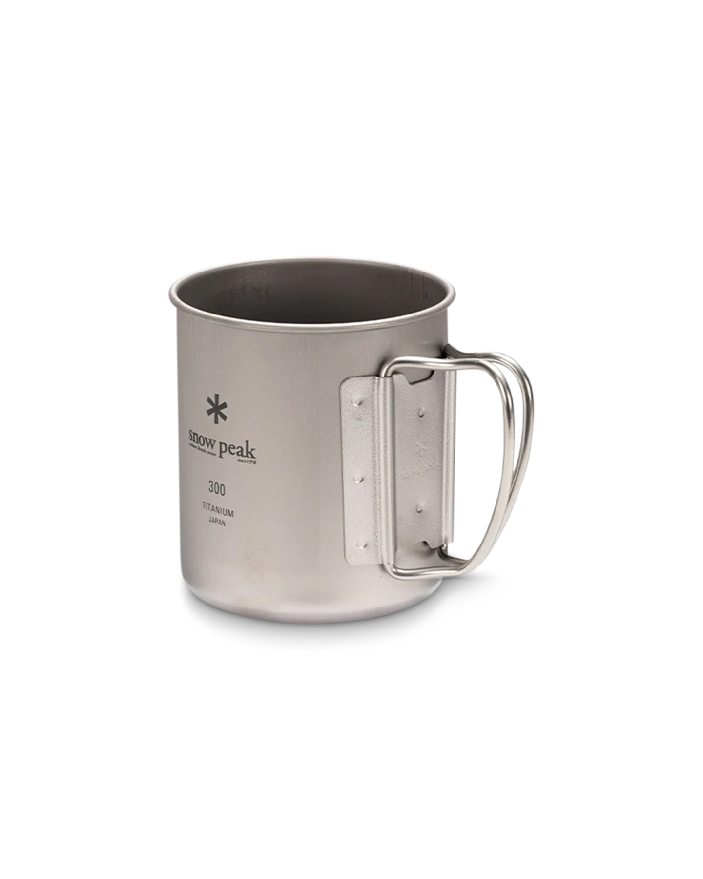 Snow Peak Titanium Single Mug 300 ZILVER 3