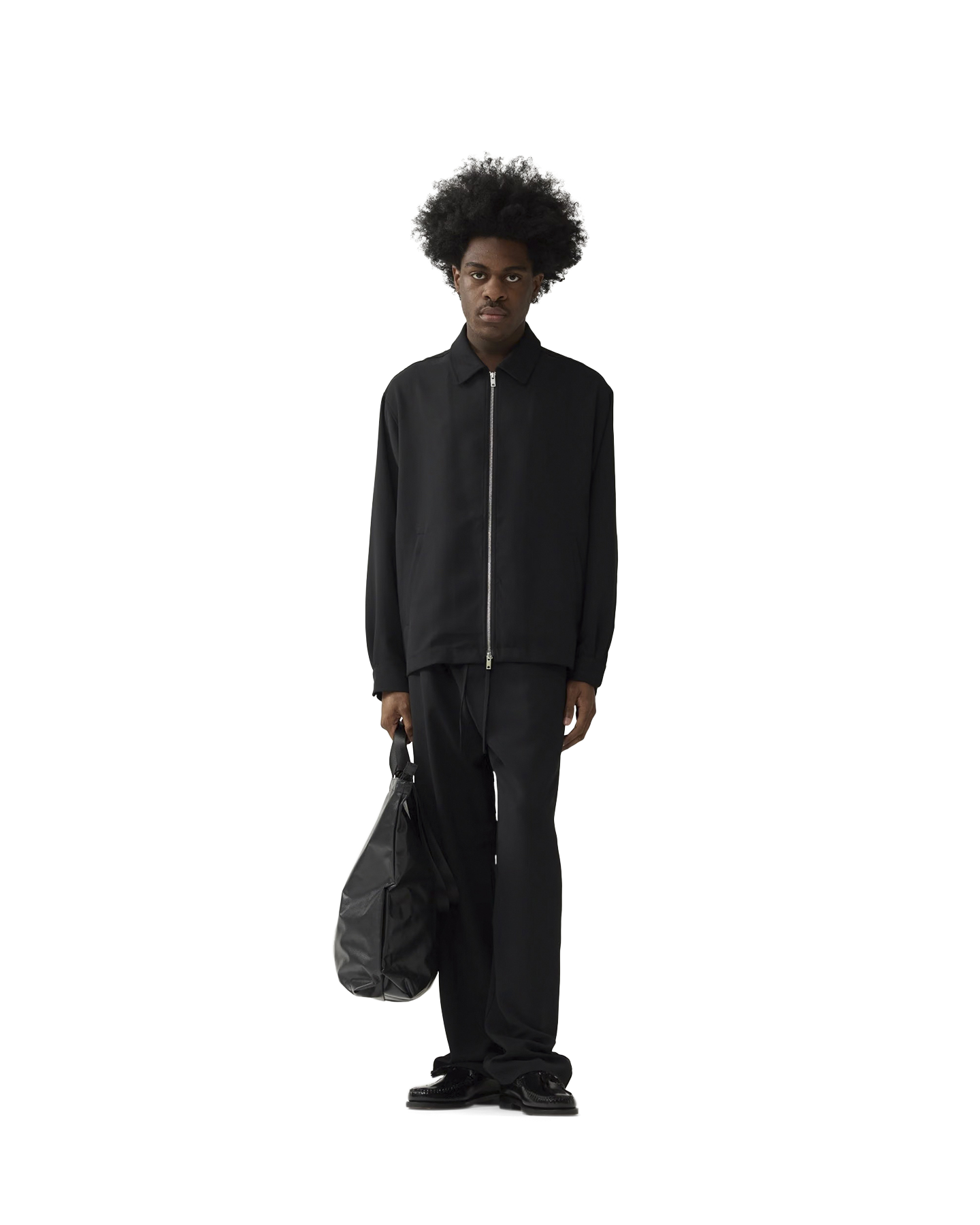 New Amsterdam Surf Association Zip Up Shirt ZWART 3