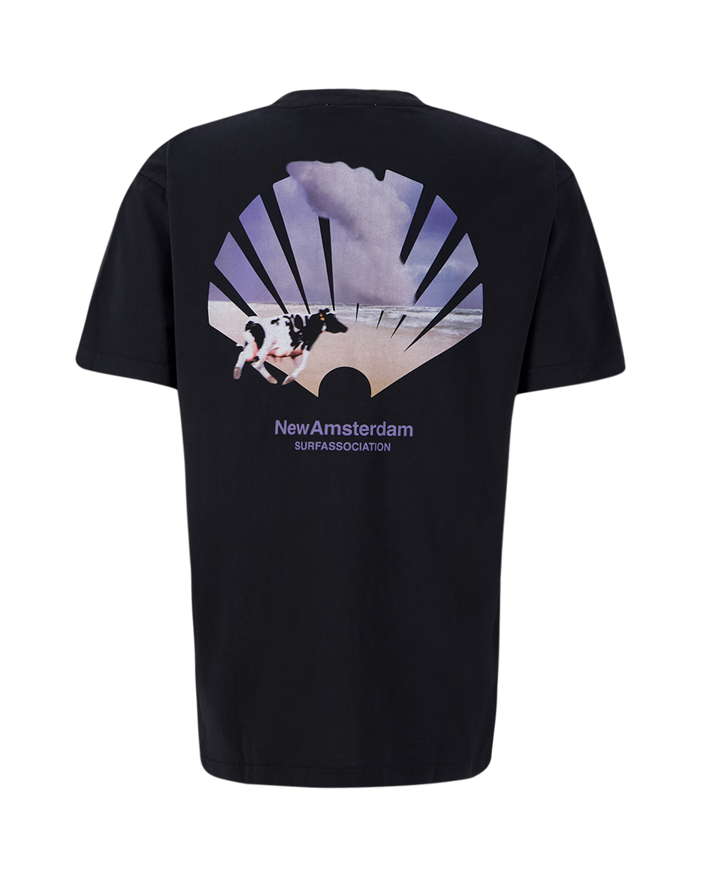 New Amsterdam Surf Association Oyster Tee Black ZWART 1