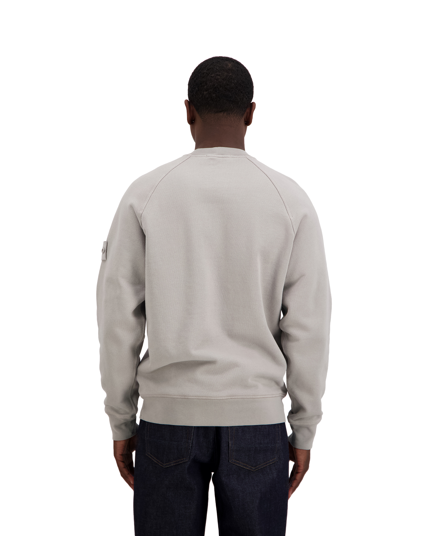 Stone Island S0F42 Ghost - Sweater LICHTGRIJS 5