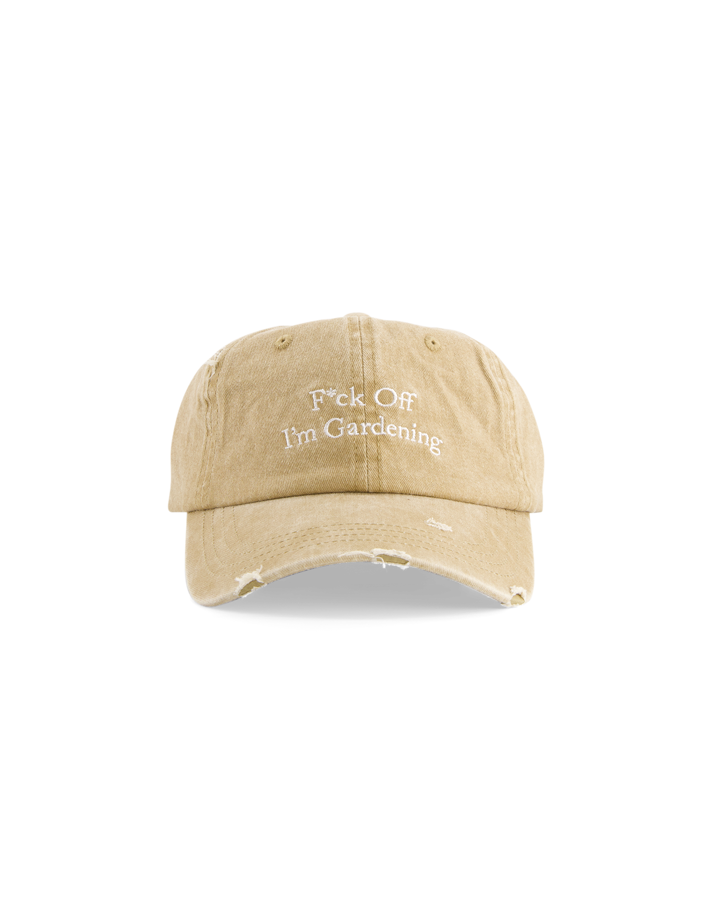 Brams Fruit F*ck Off Im Gardening Cap Distressed BRUIN 1
