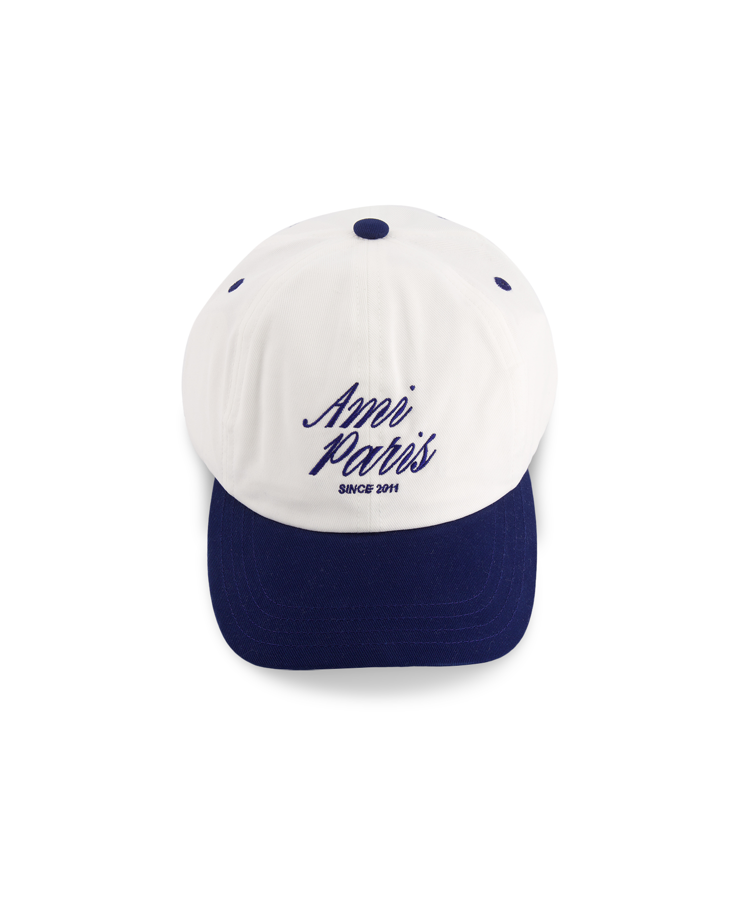 AMI Paris Casquette Ami Paris Bicolore CREME 1