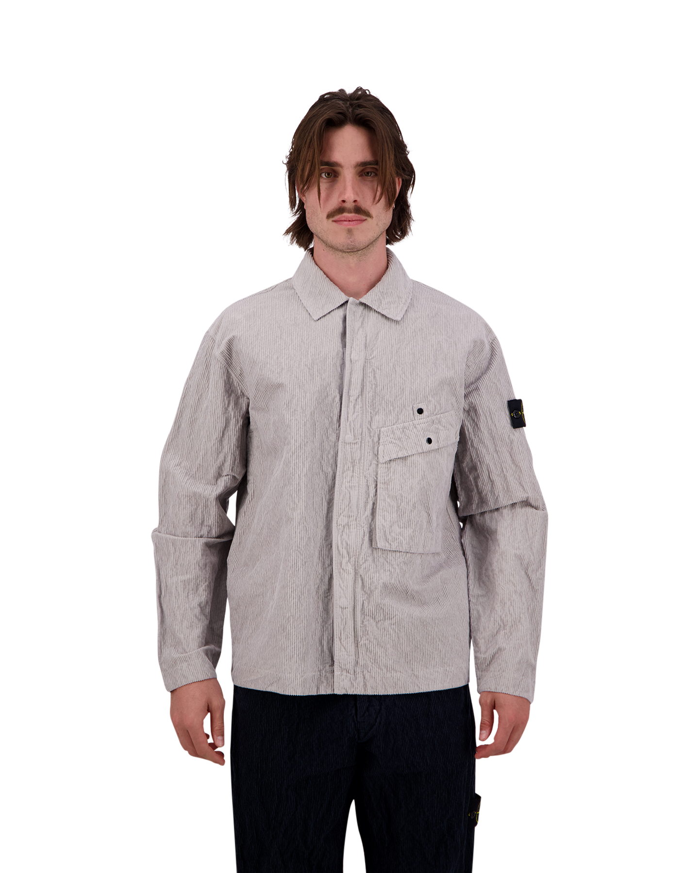 Stone Island S0229 Overshirt GRIJS 4