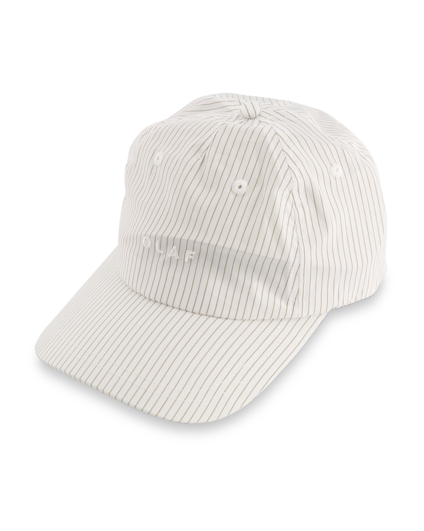 OLAF Stripe 5 Panel Cap WIT 3