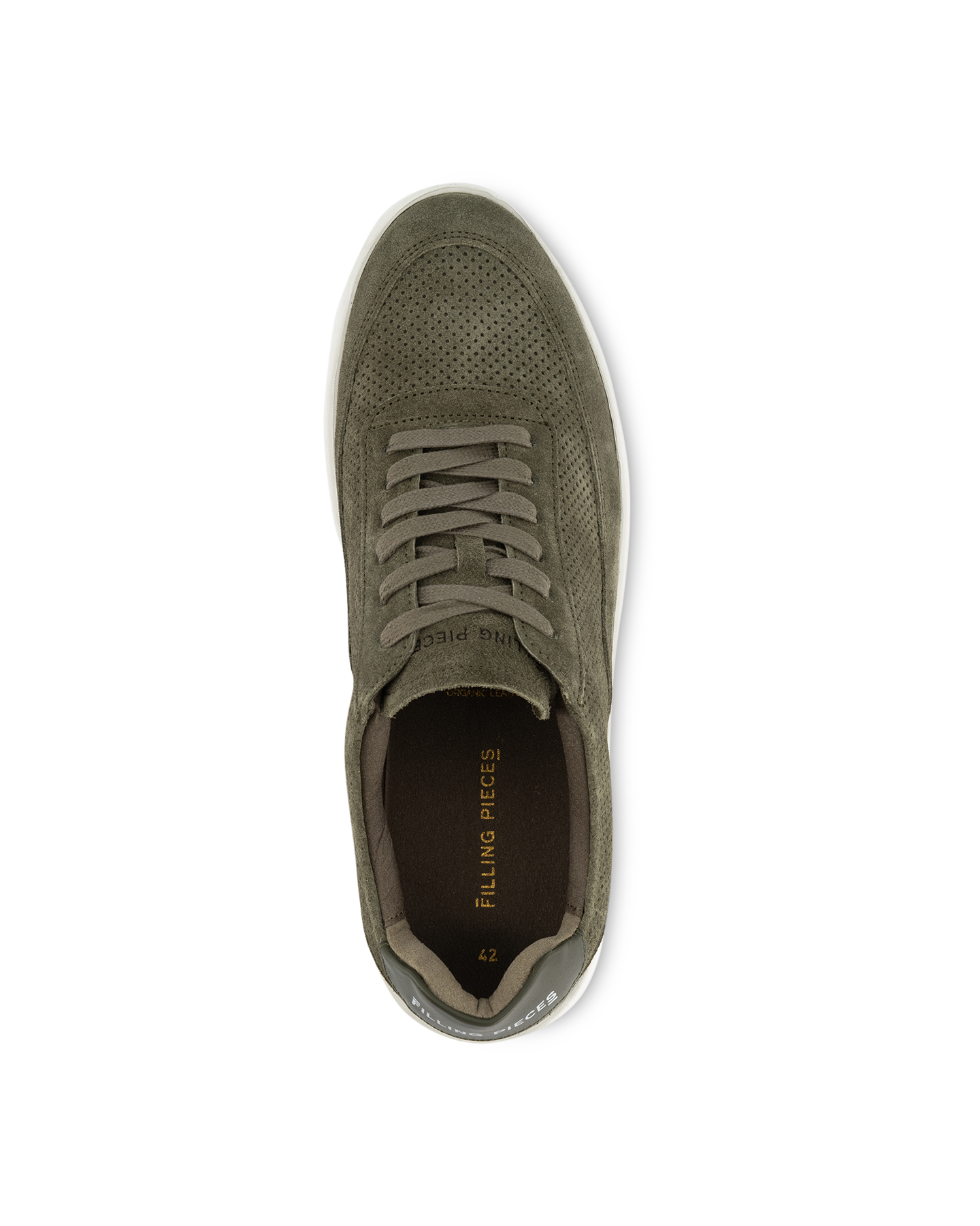 Filling Pieces Mondo Perforated Organic GROEN 5