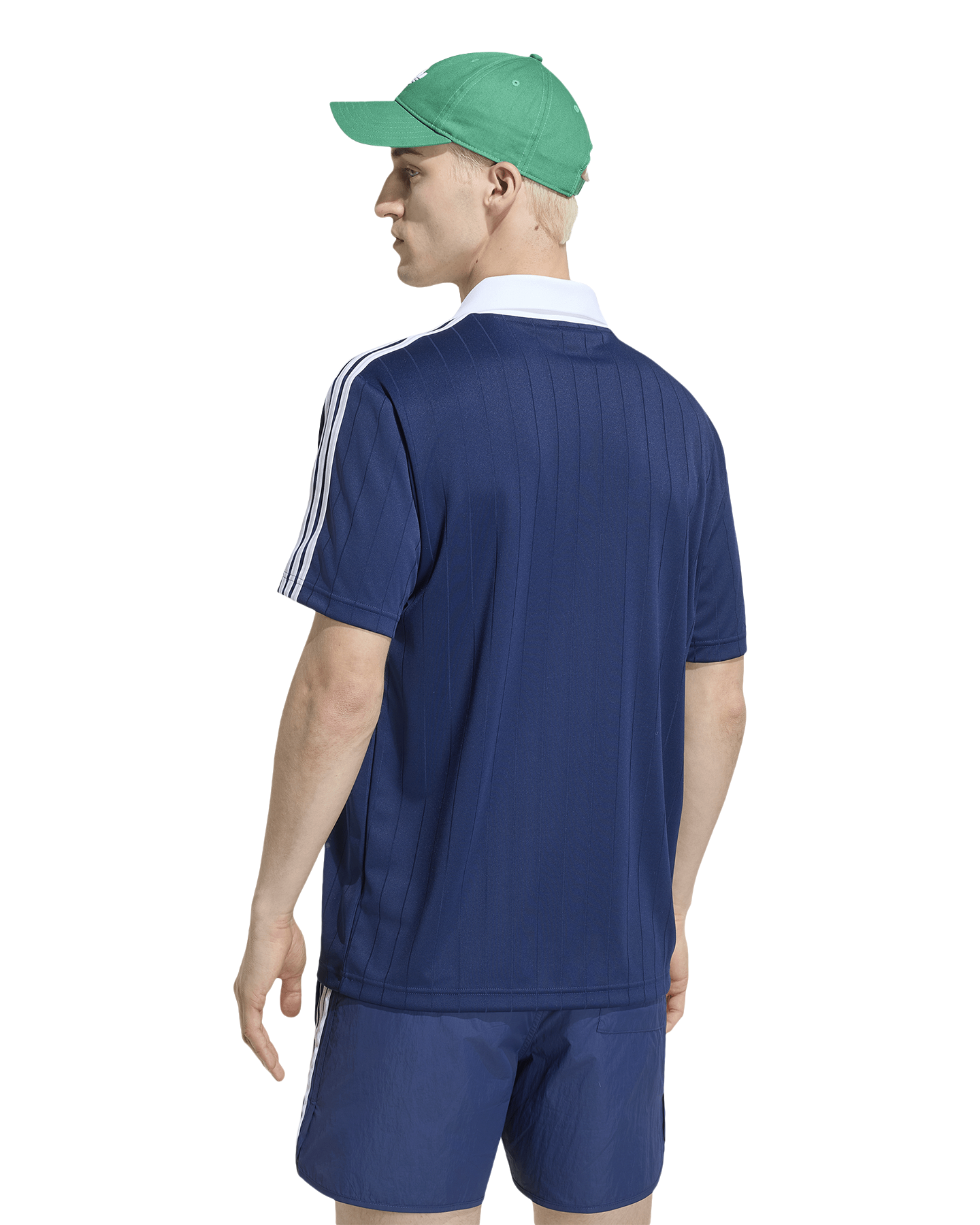 adidas Pinstripe Jersey DONKERBLAUW 4