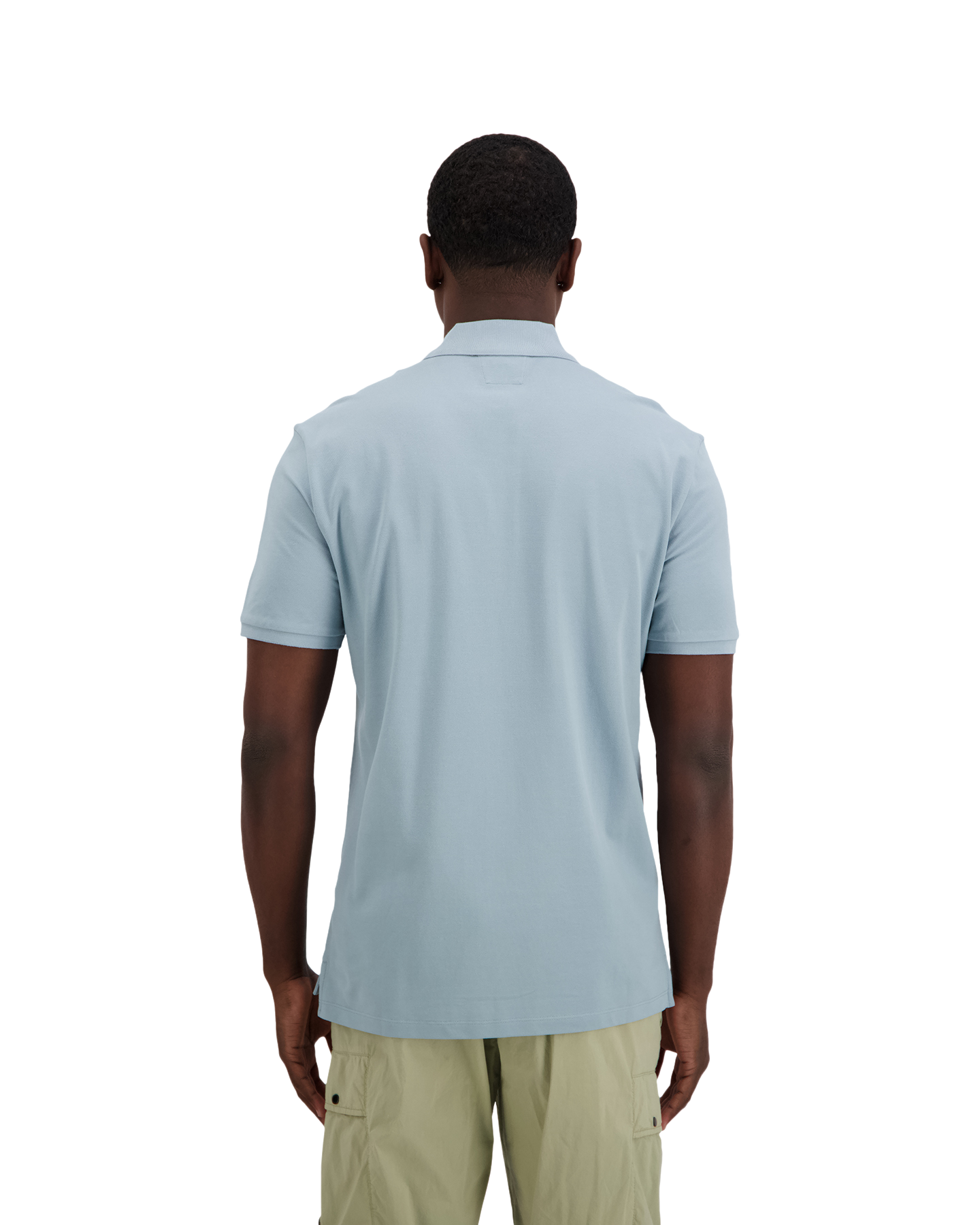 C.P. Company Piquet Polo BLAUW 4