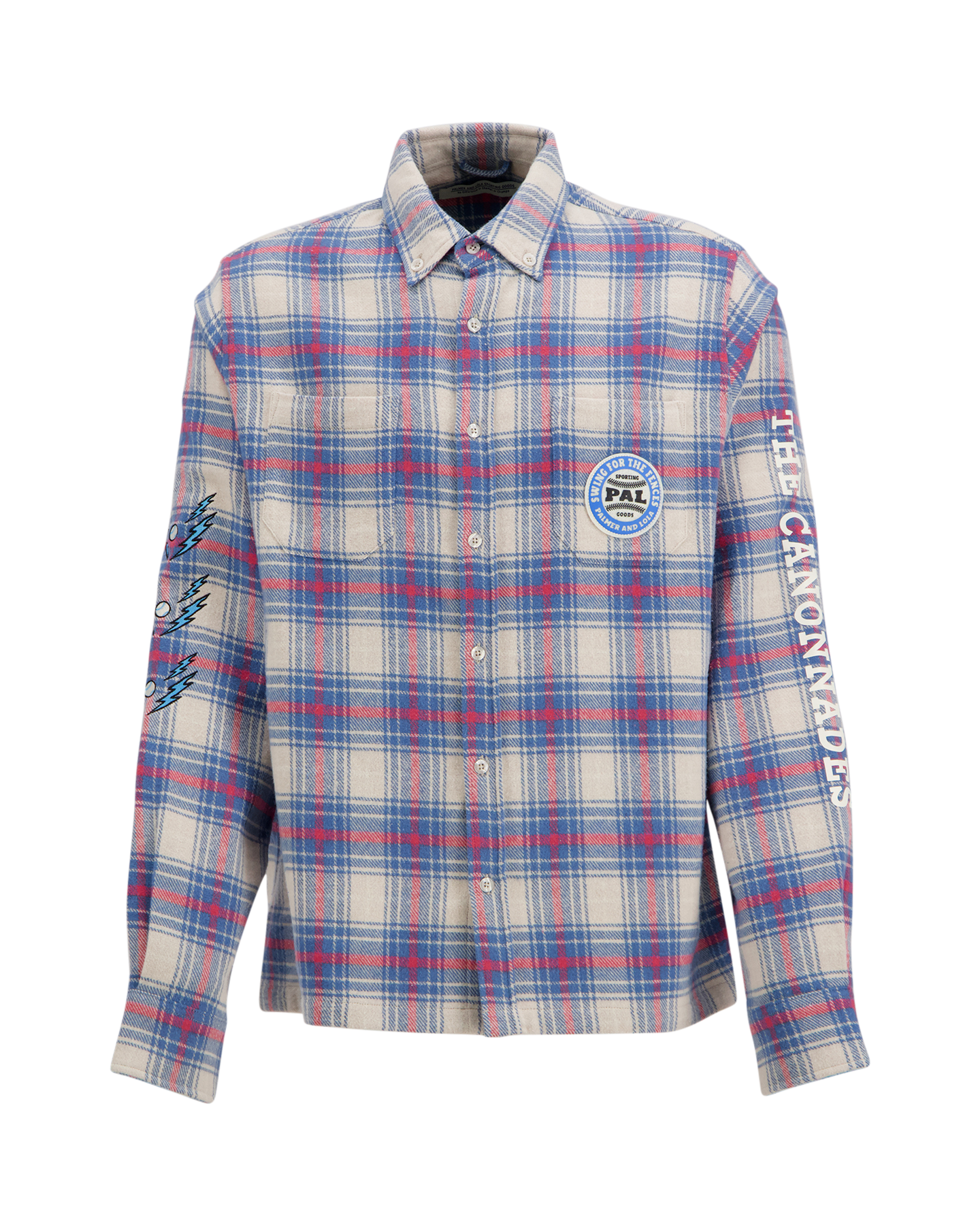 PAL Sporting Goods Swing For The Fences Flannel BLAUW 1
