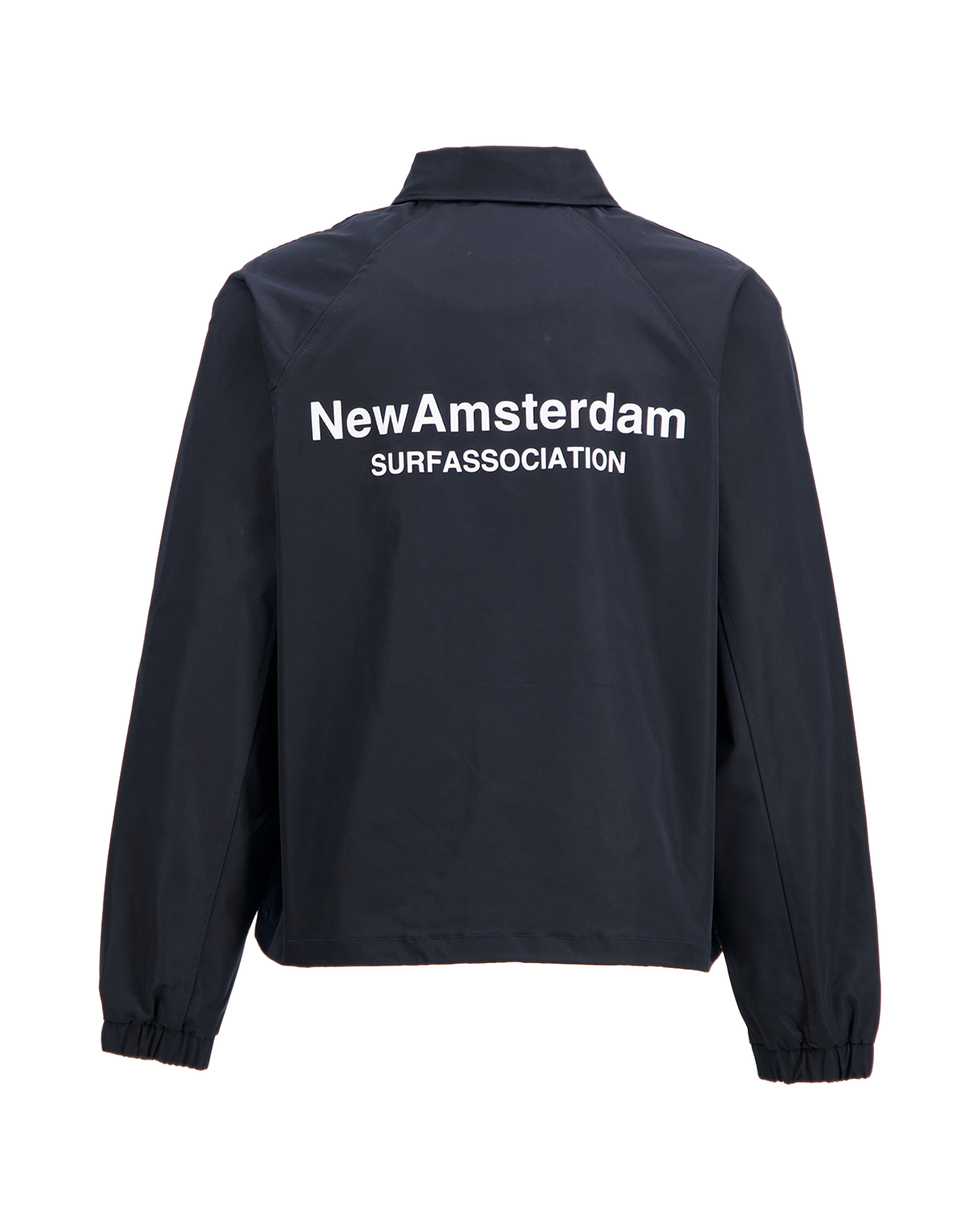 New Amsterdam Surf Association Coach Jacket ZWART 1