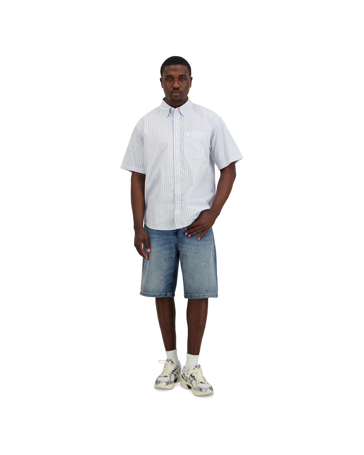Carhartt S/S Keene Shirt WIT 3