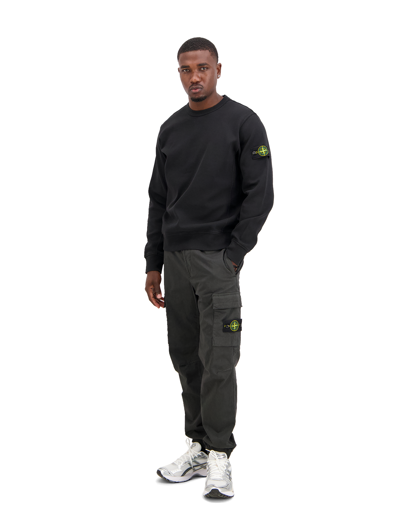 Stone Island 6100017 Sweater ZWART 3