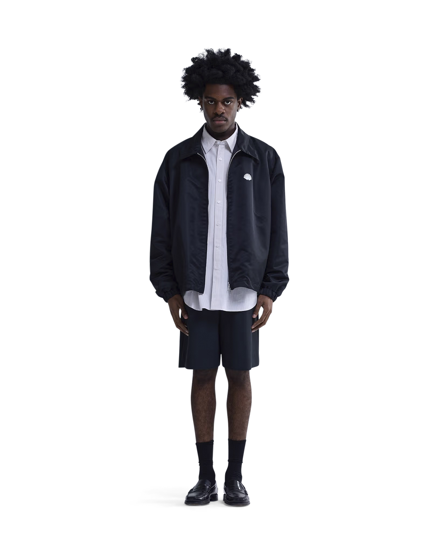 New Amsterdam Surf Association Coach Jacket ZWART 3
