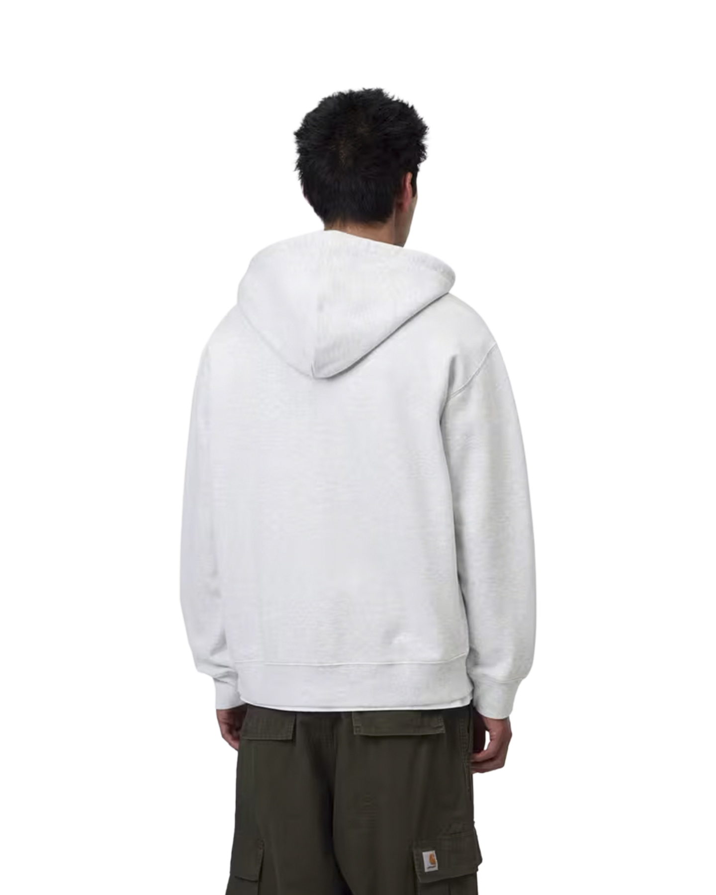 Carhartt Hooded Wip Sweat Jacket GRIJS 4