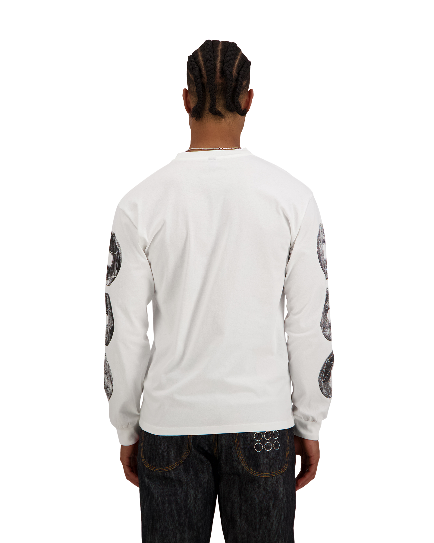 No Problemo Dropa Ls Tee WIT 4