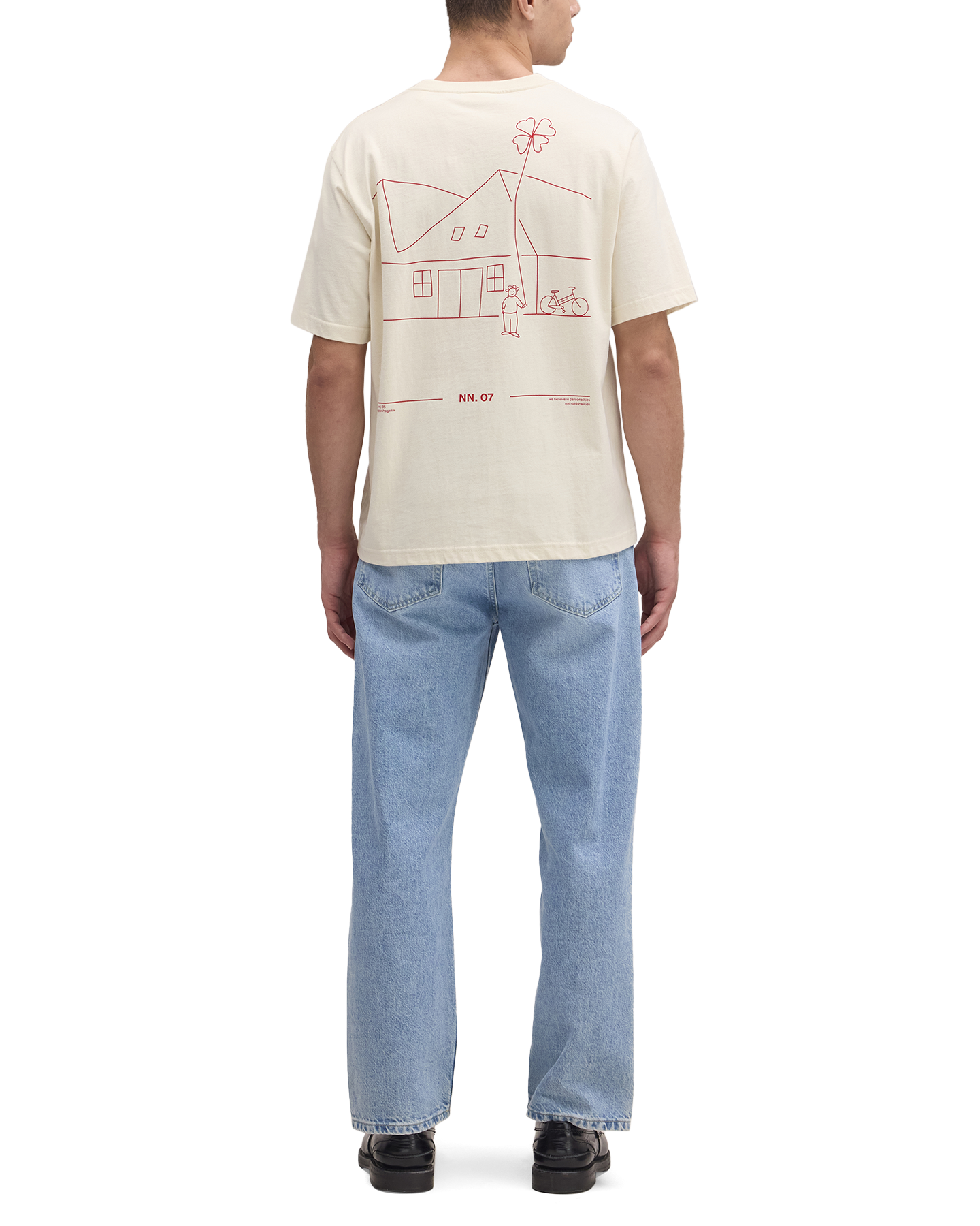 NN.07 Jett Ss Print 30026 CREME 3