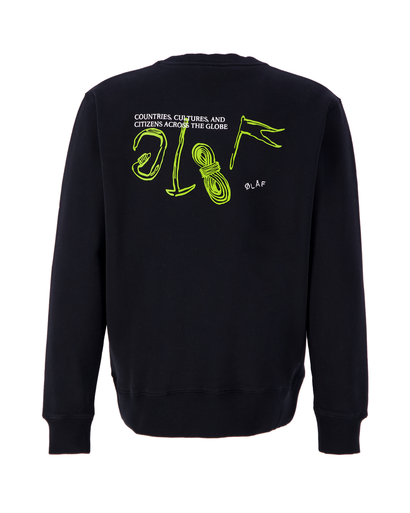 OLAF Gadget Crewneck ZWART 1