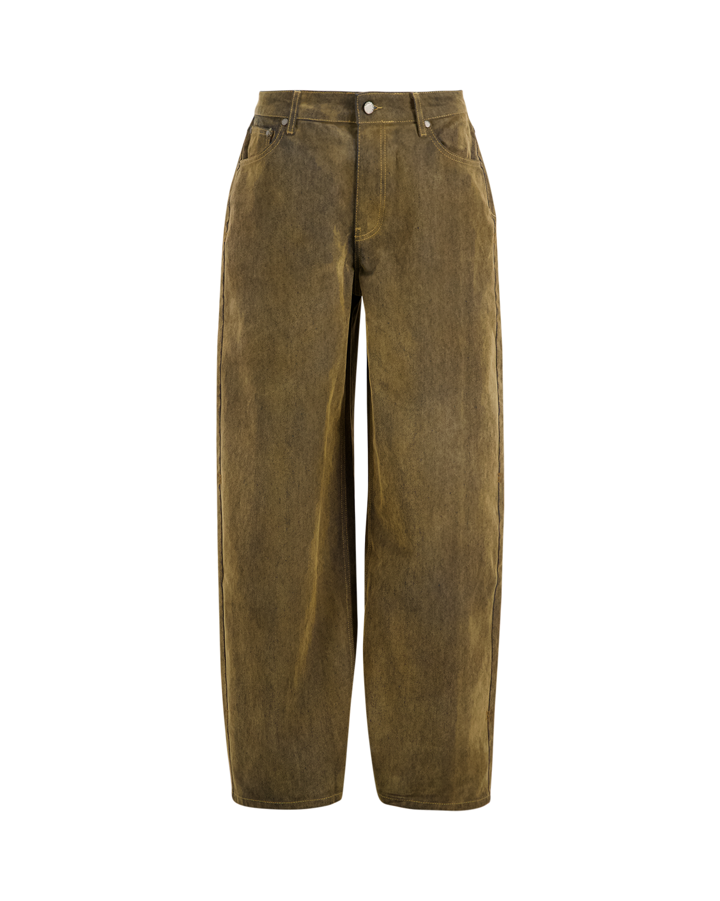 Daily Paper Velvet Shield Oversized Jeans BRUIN 1