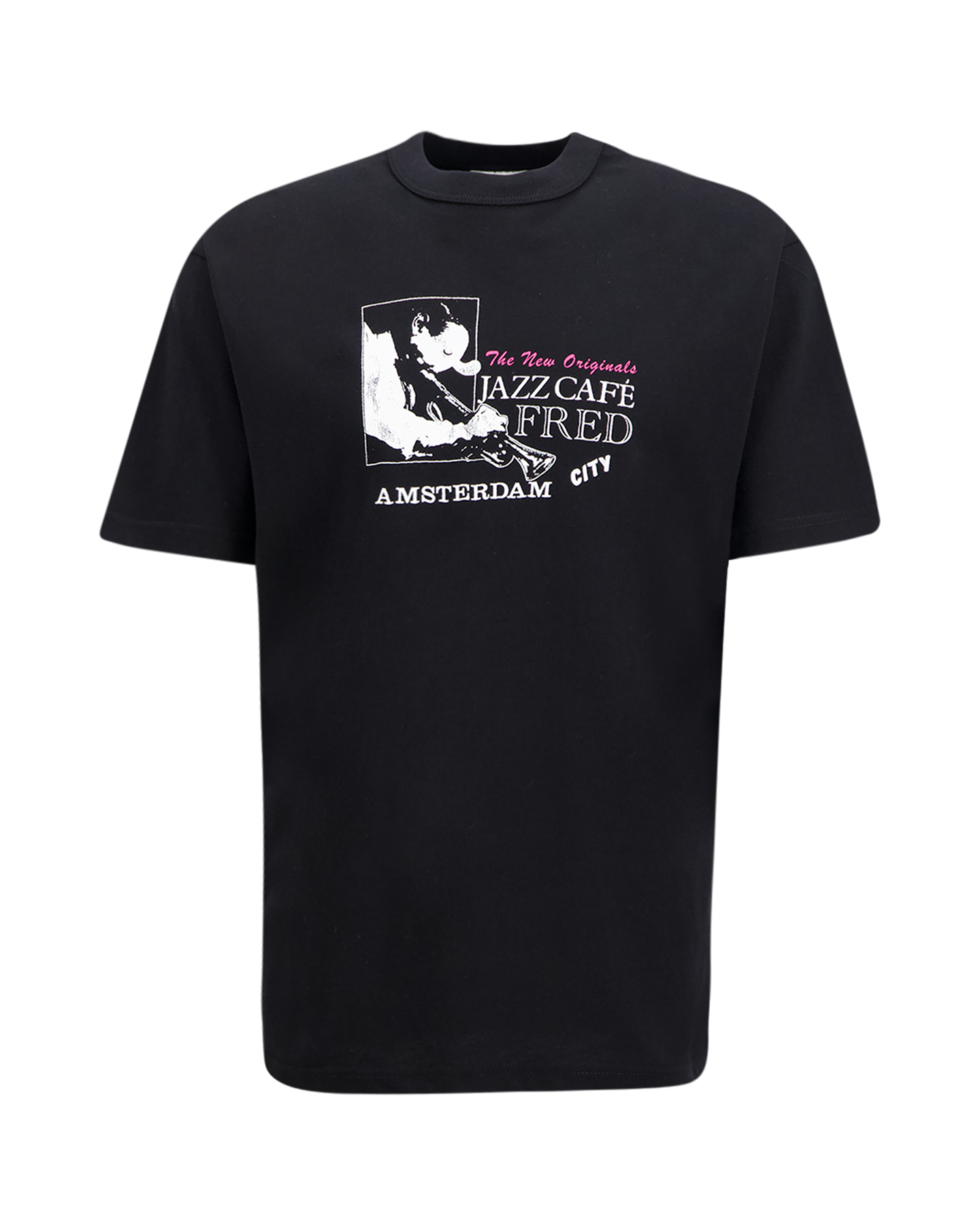The New Originals Jazz Cafe Tee ZWART 1