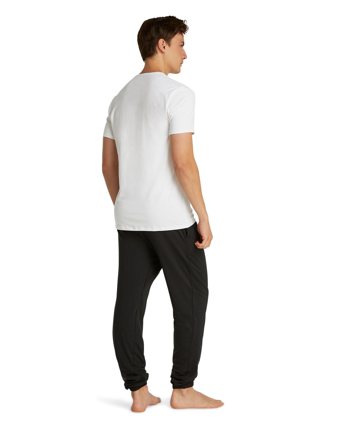 Calvin Klein S/S V Neck 3Pk WIT 3