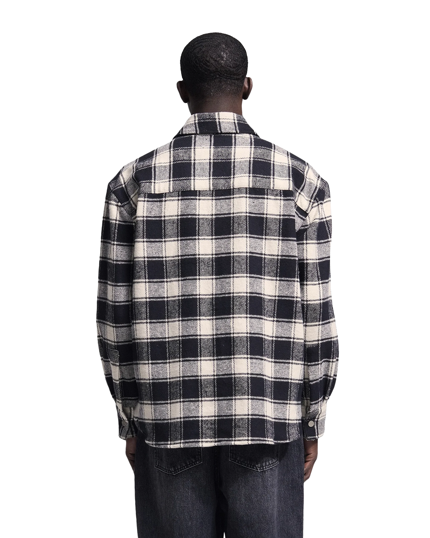 Brams Fruit Flanel Overshirt ZWART 4