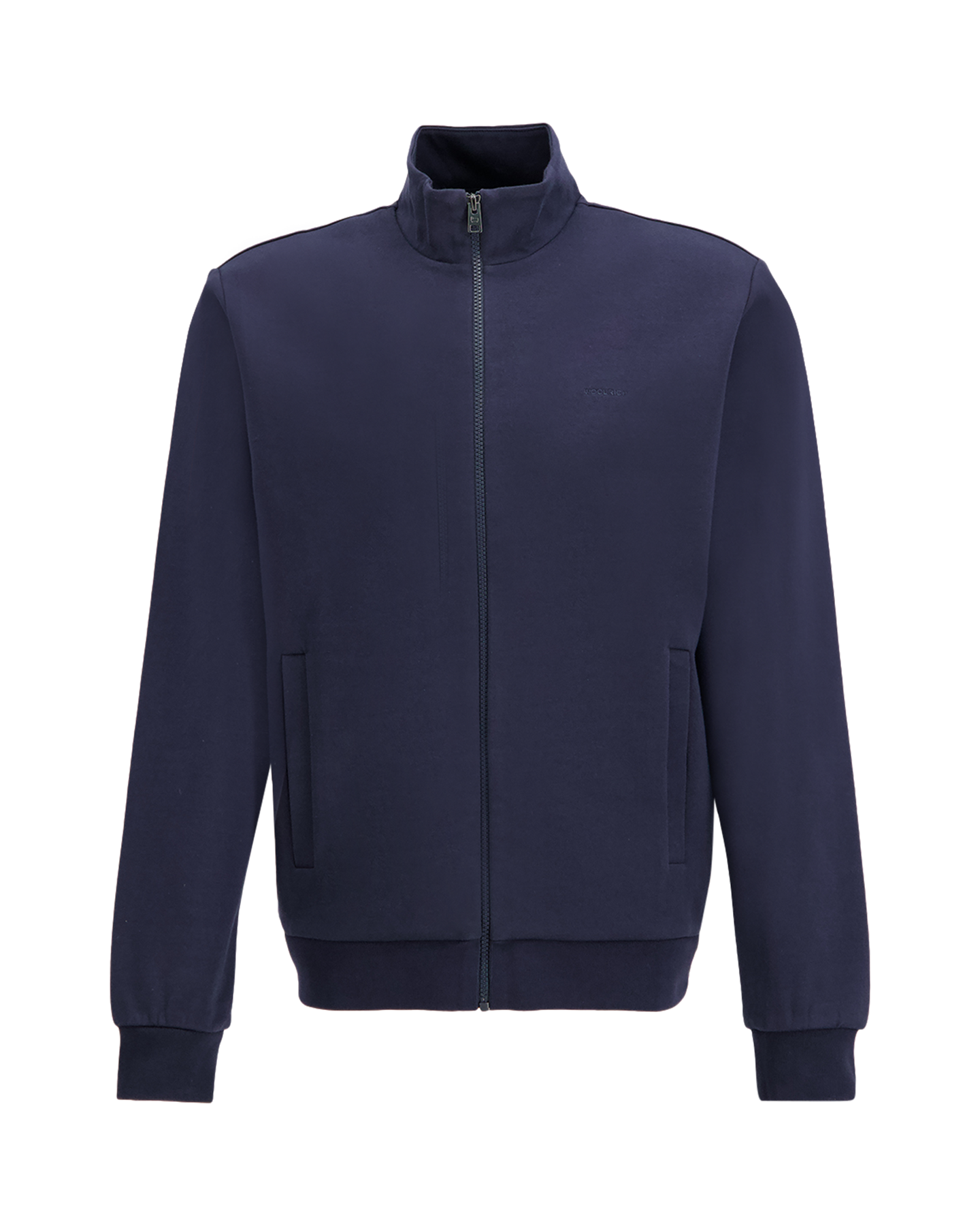 Woolrich Logo Interlock Track BLAUW 1